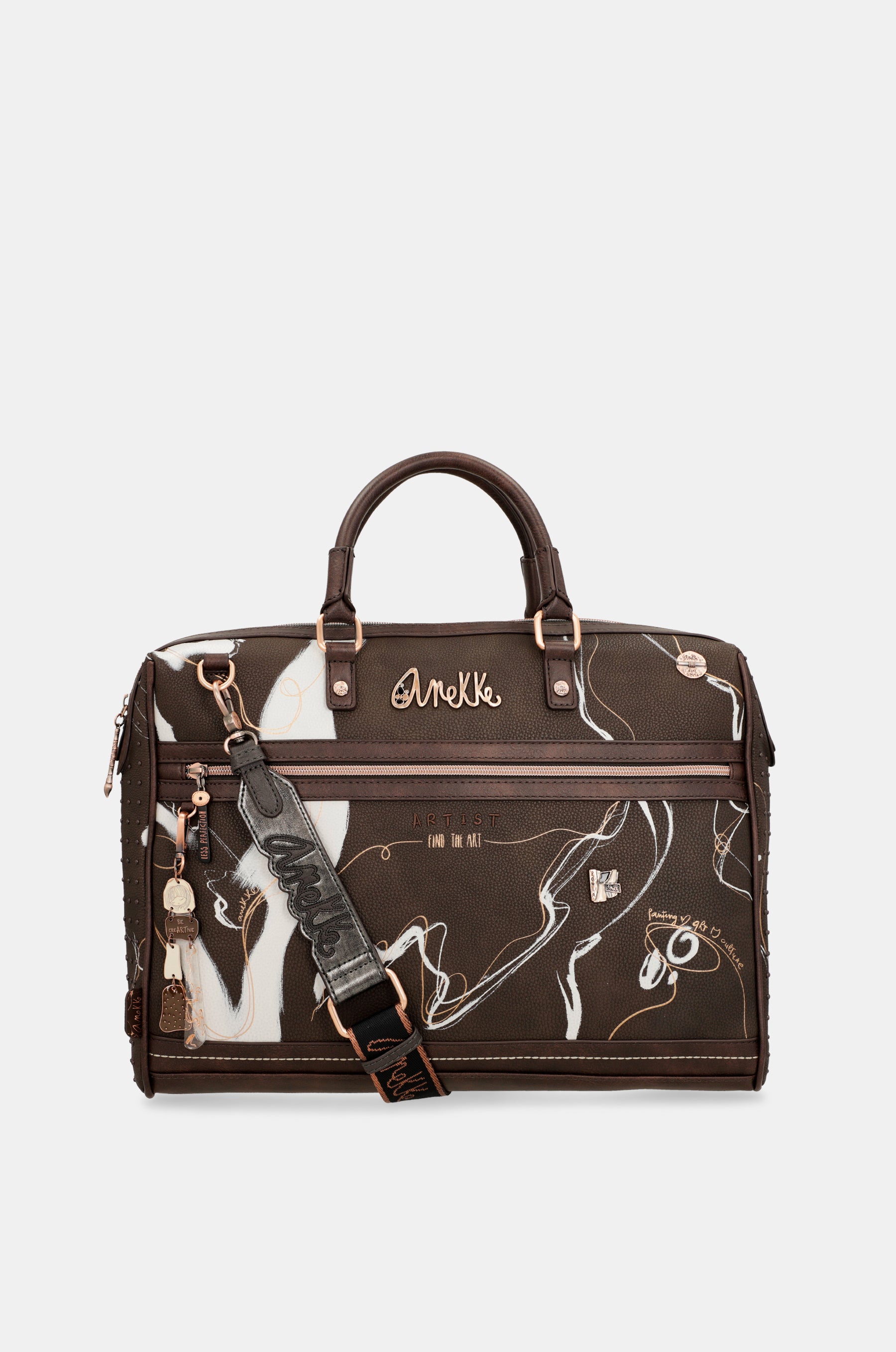Brown briefcase Nature Shodō