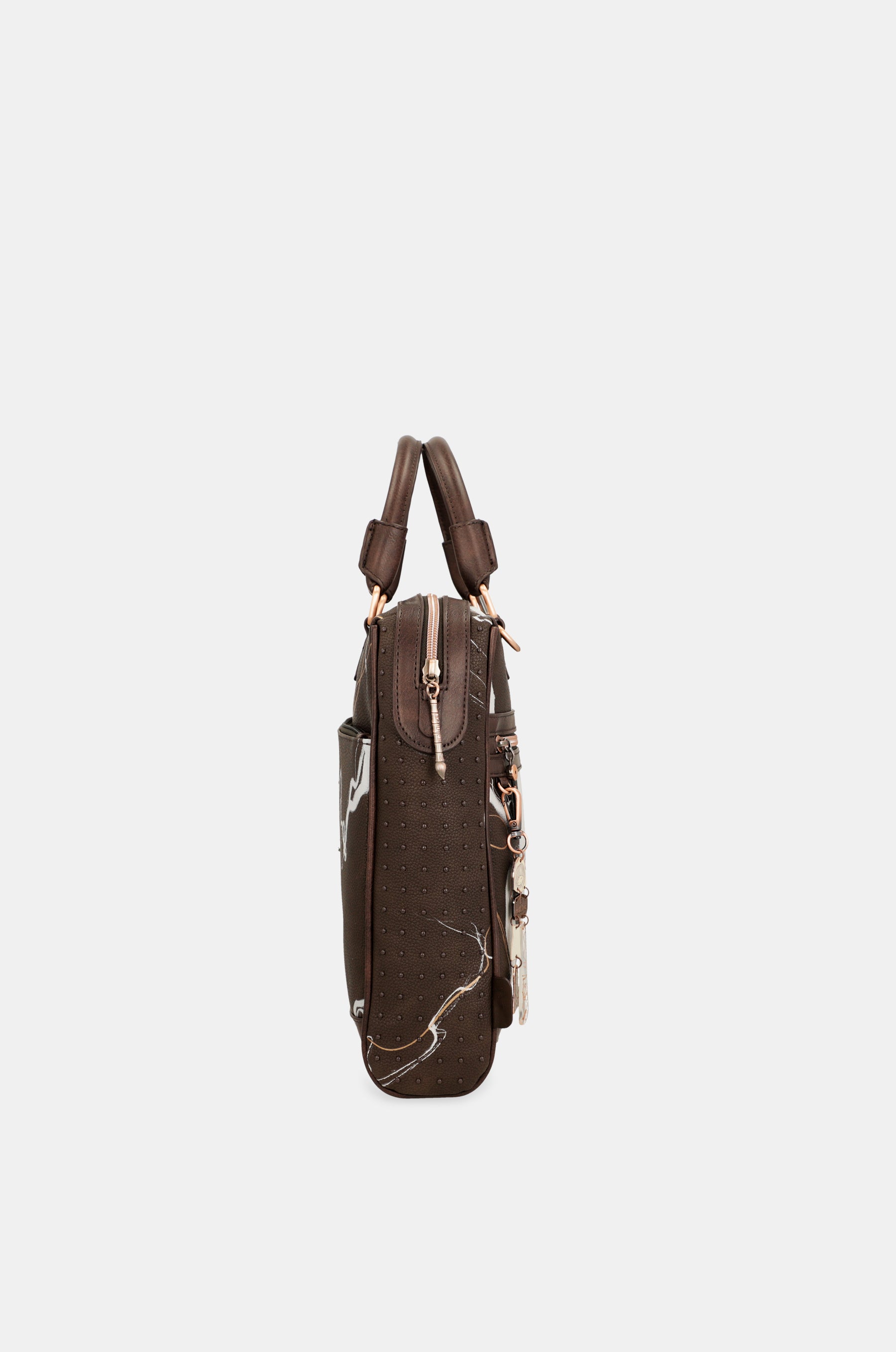 Brown briefcase Nature Shodō