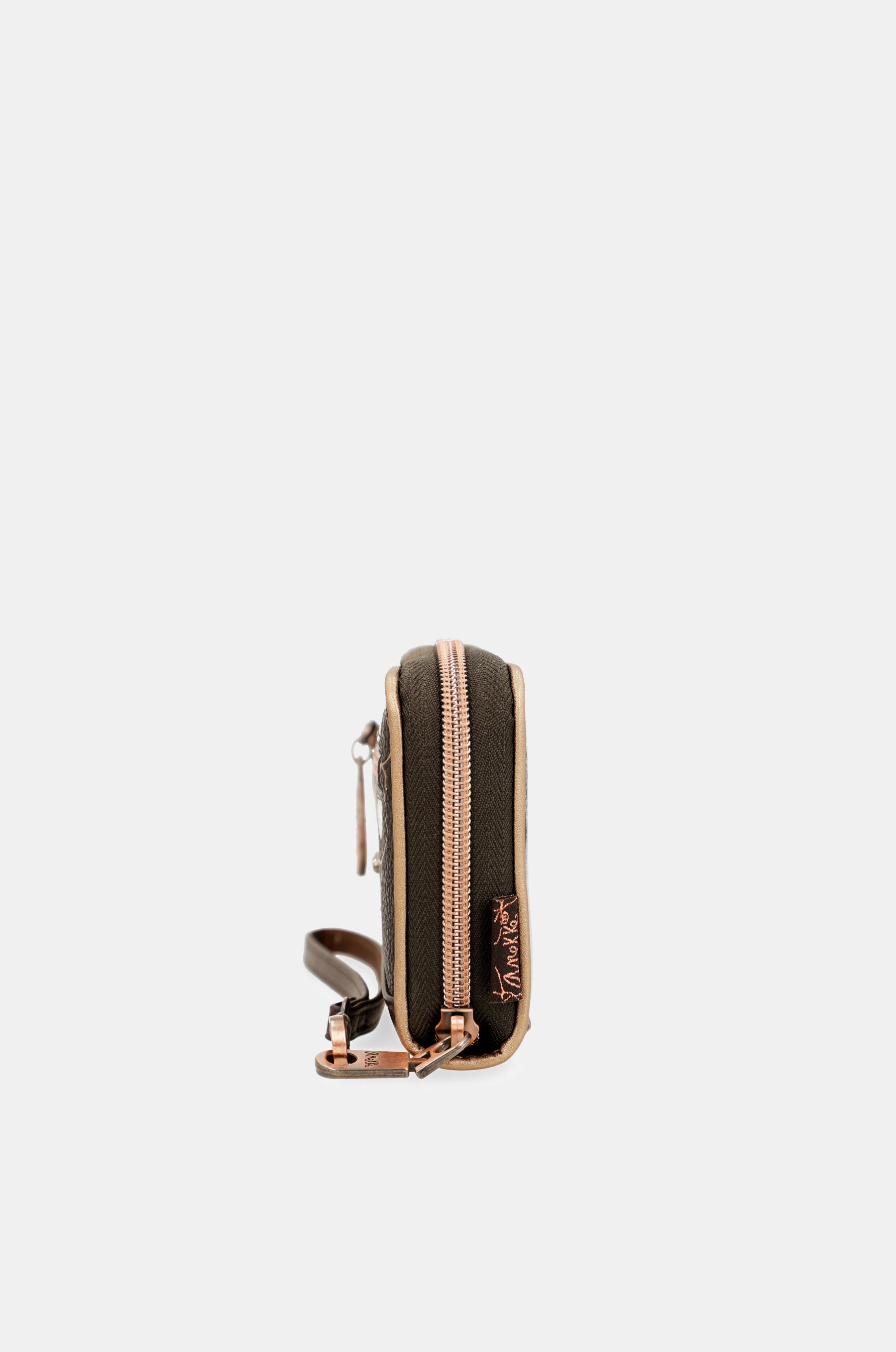 Nature Shodō large brown RFID wallet