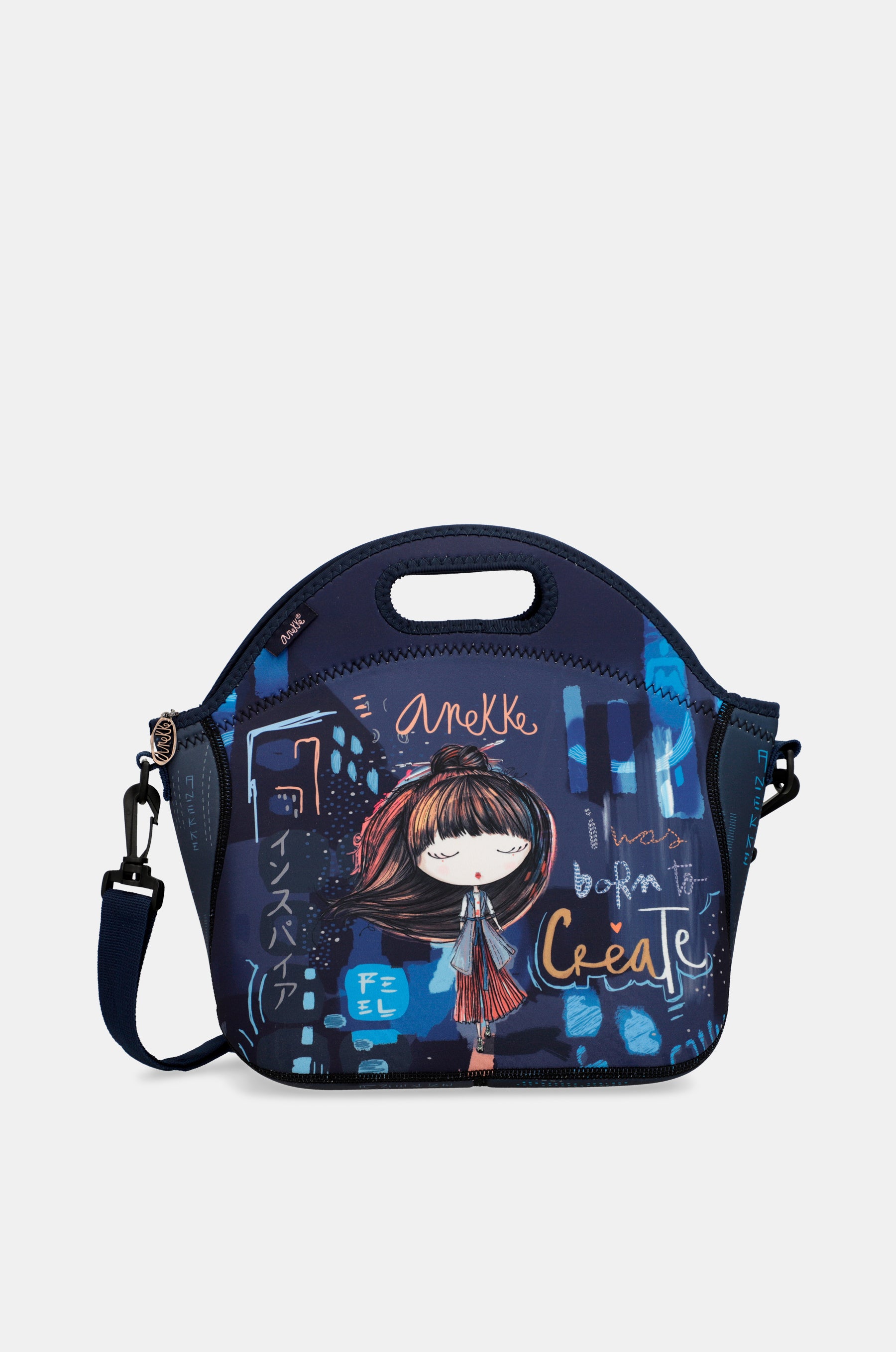 Comtemporary neoprene food carrier bag