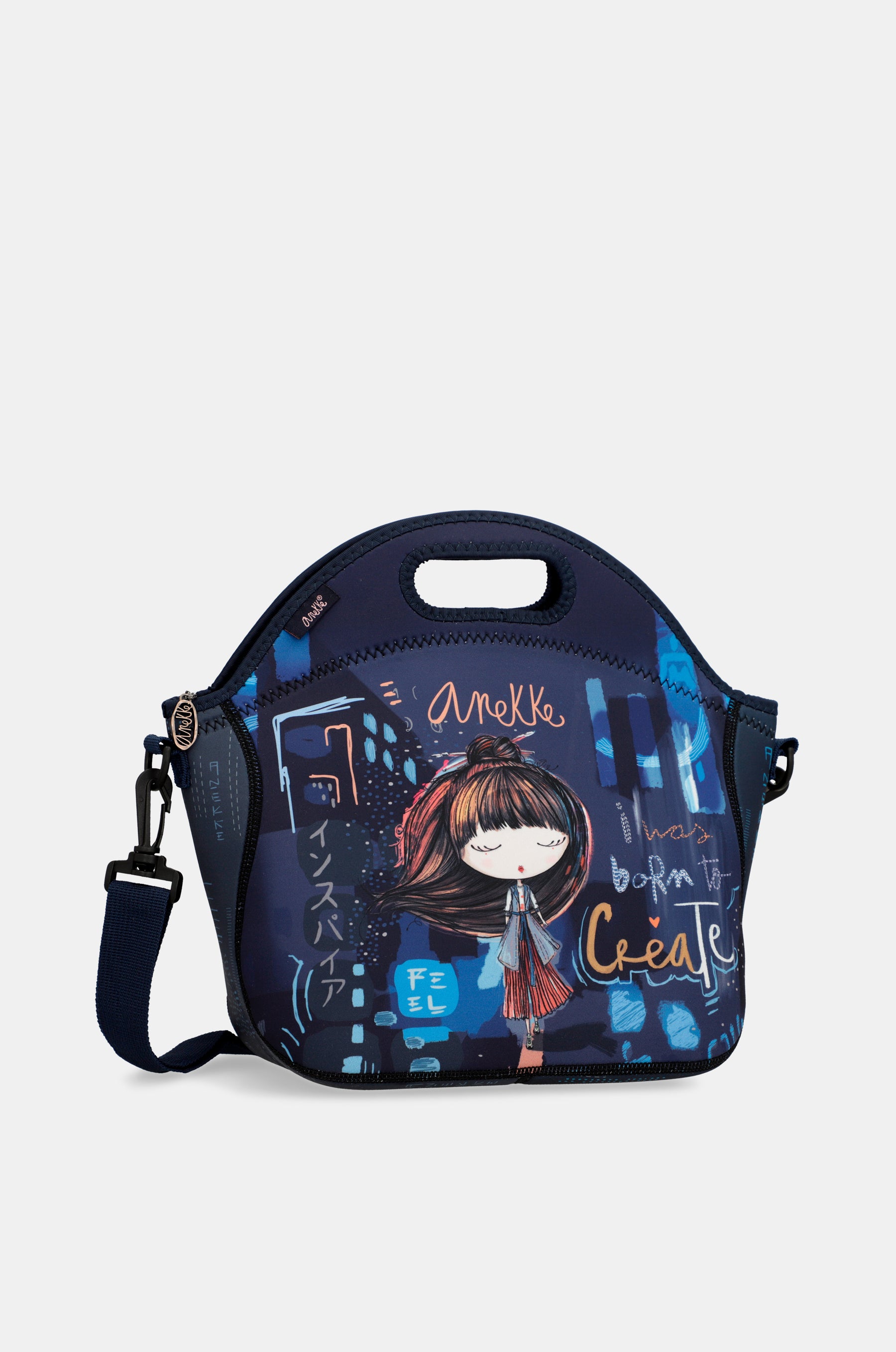 Comtemporary neoprene food carrier bag