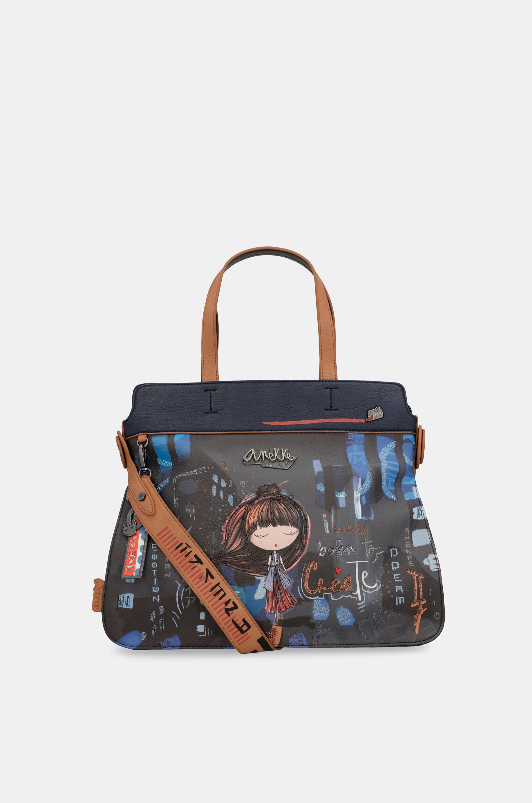 Contemporary 2 handle shoulder bag Contemporary