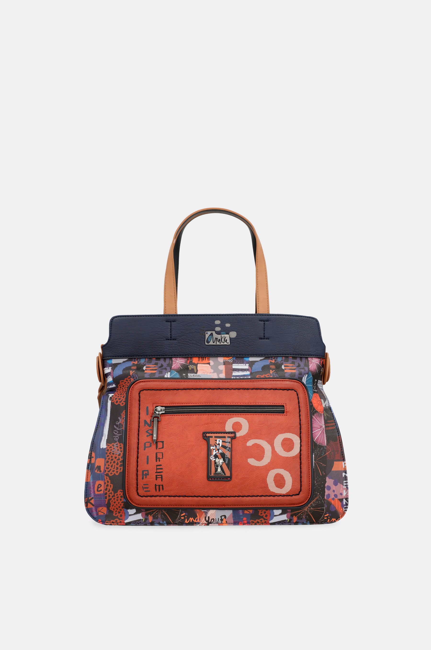 Contemporary 2 handle shoulder bag Contemporary