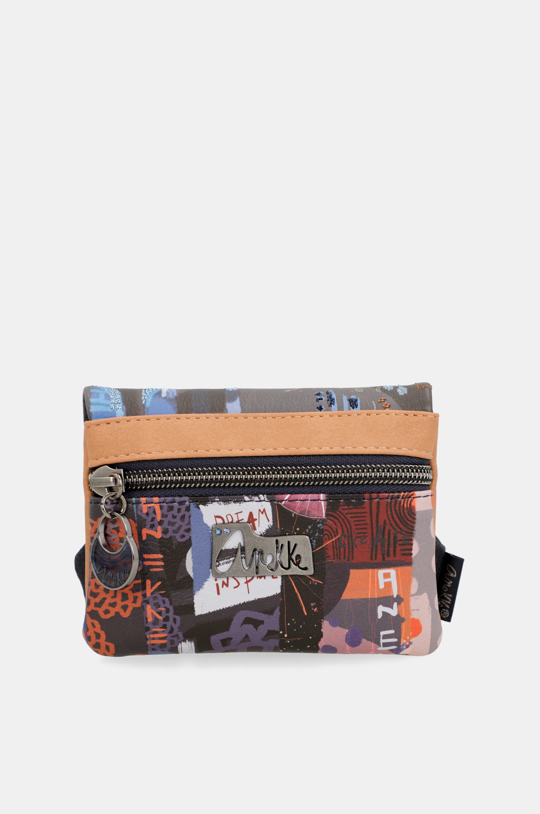 Contemporary flap coin purse