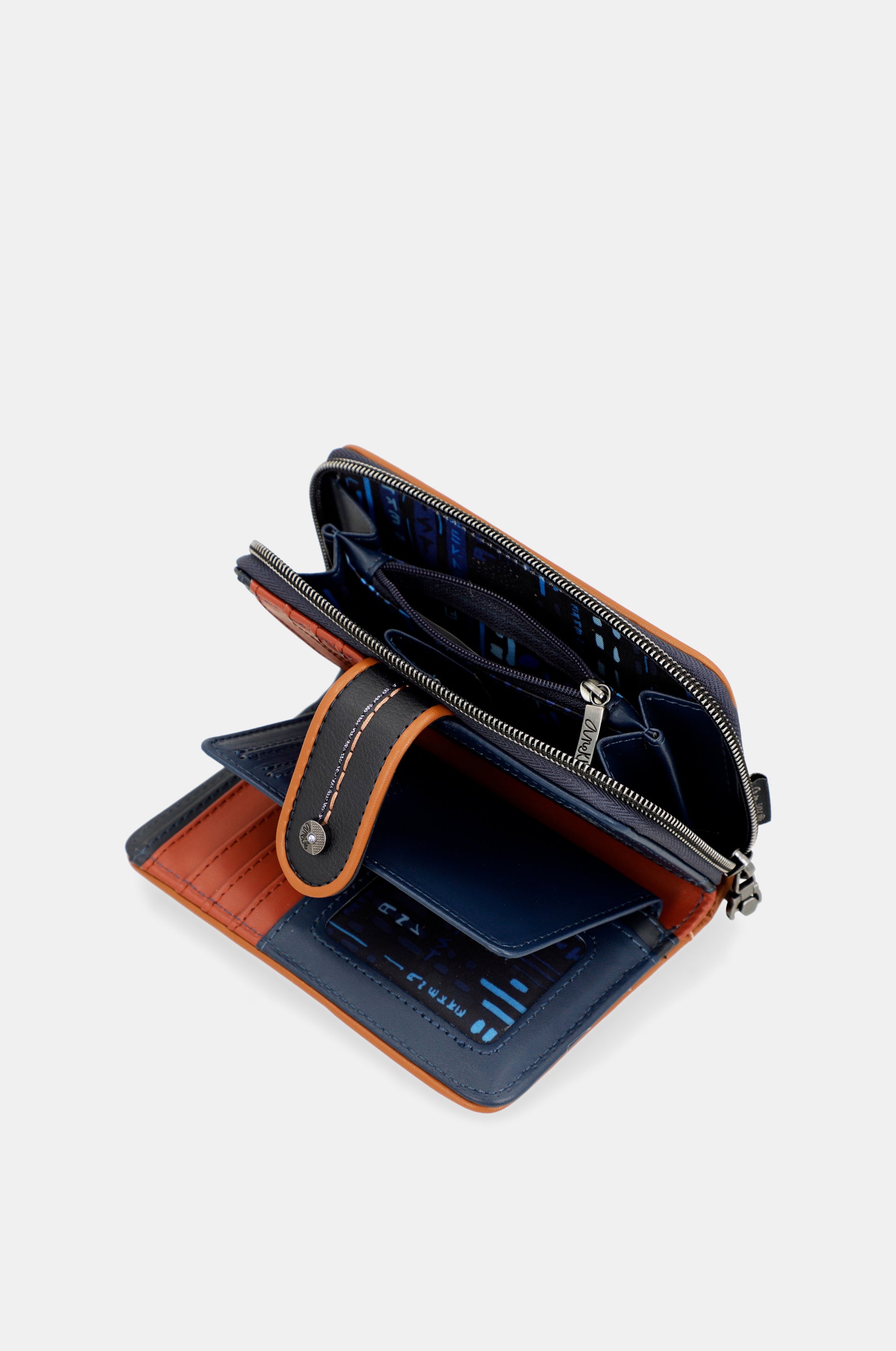 Contemporary Medium Embossed RFID Wallet