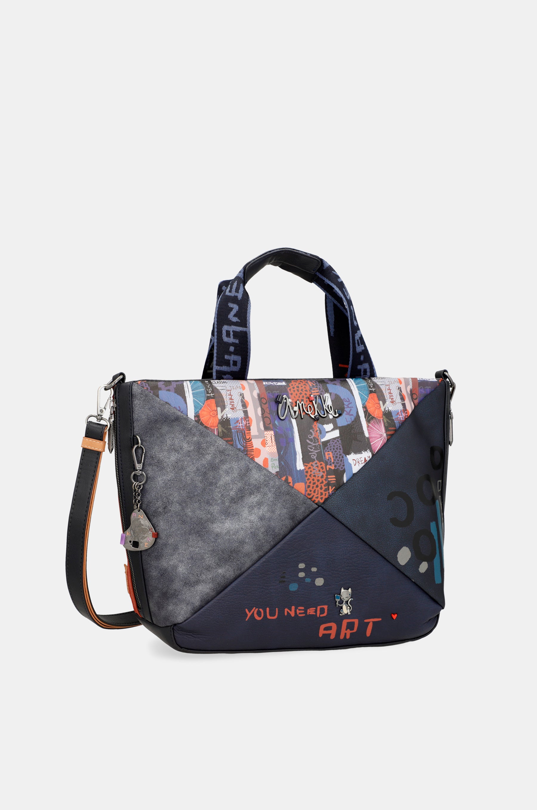 Origami large shoulder bag