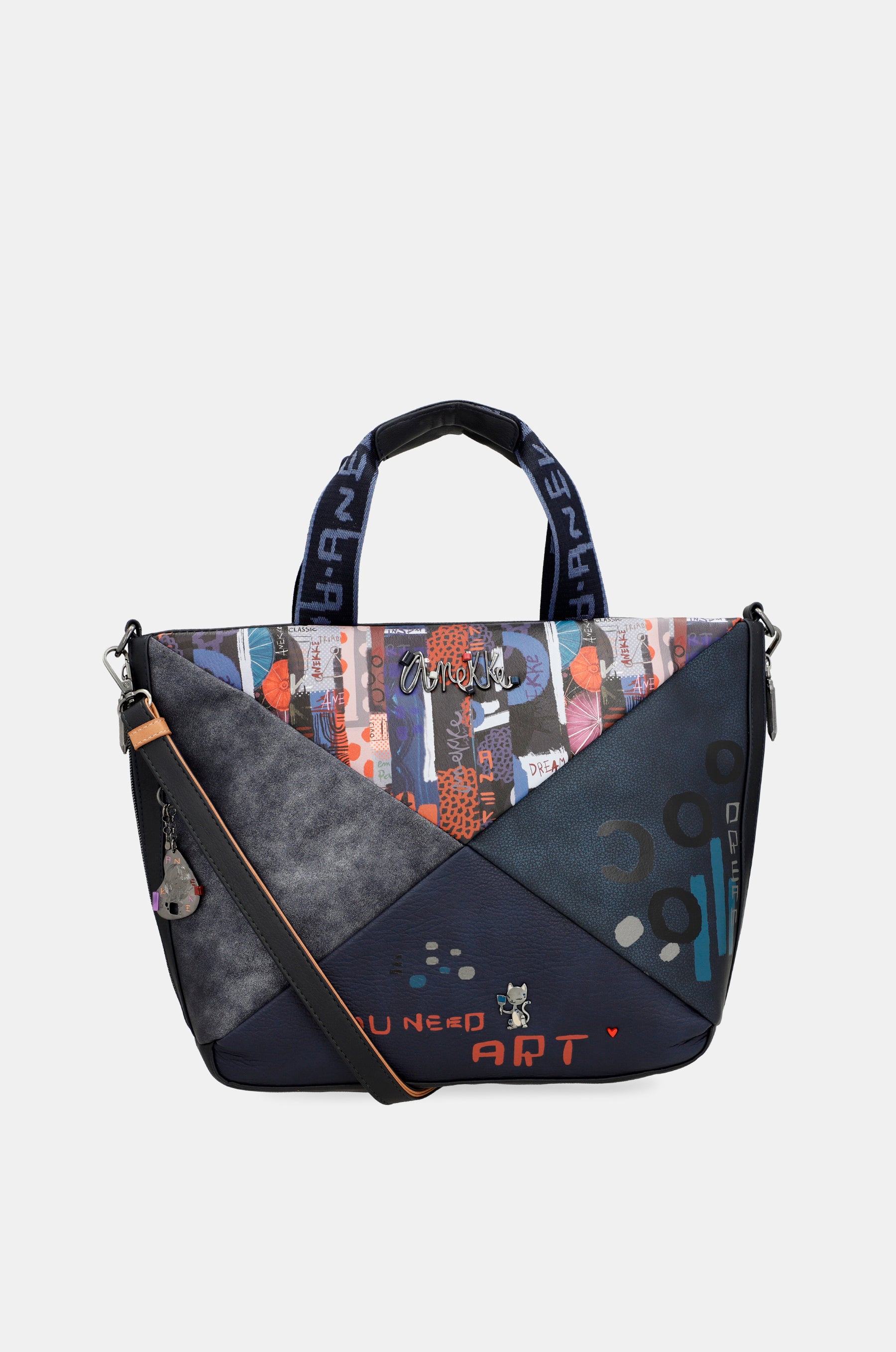 Origami large shoulder bag