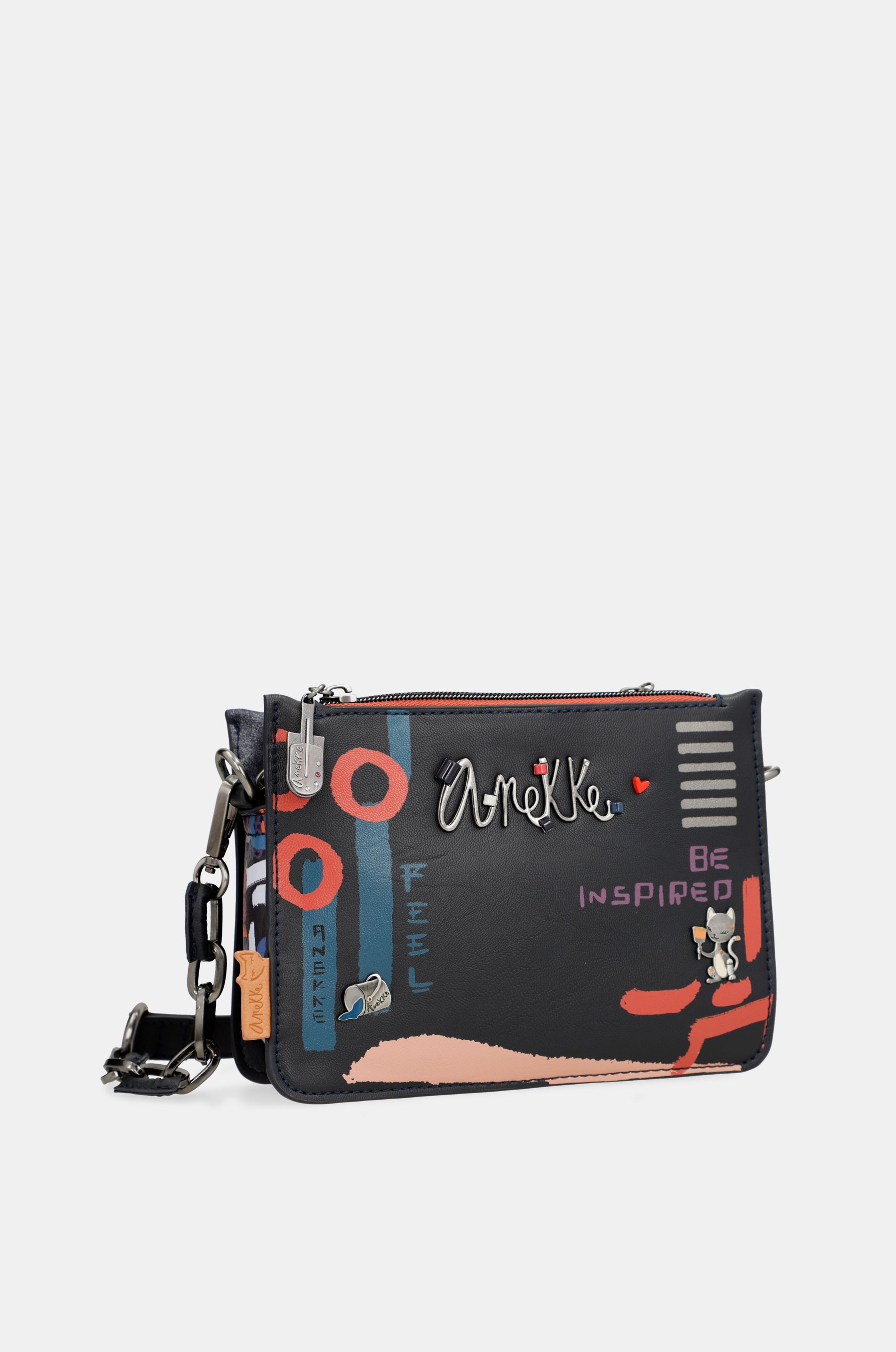 Nagare 3 compartments small shoulder bag