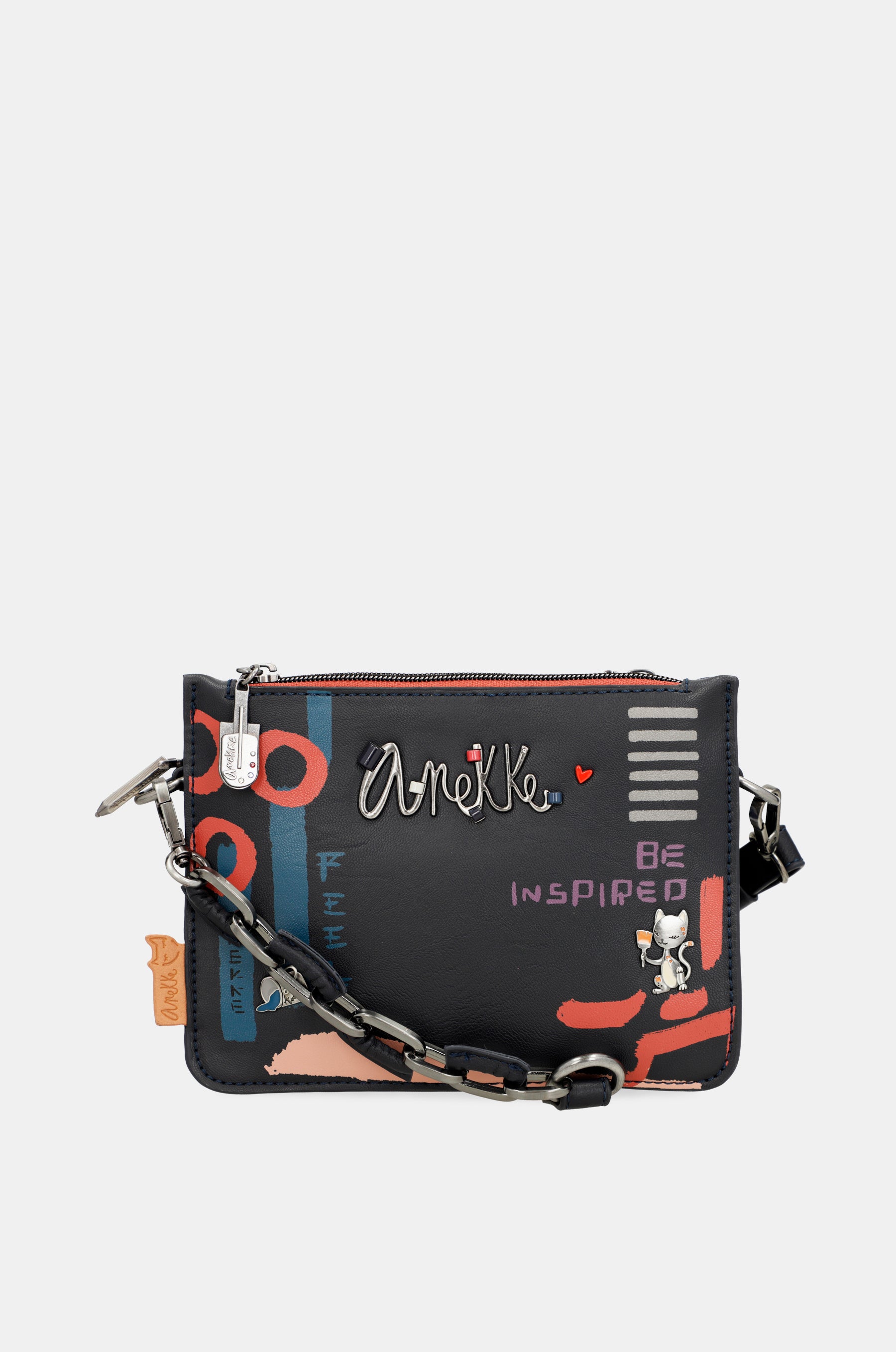 Nagare 3 compartments small shoulder bag
