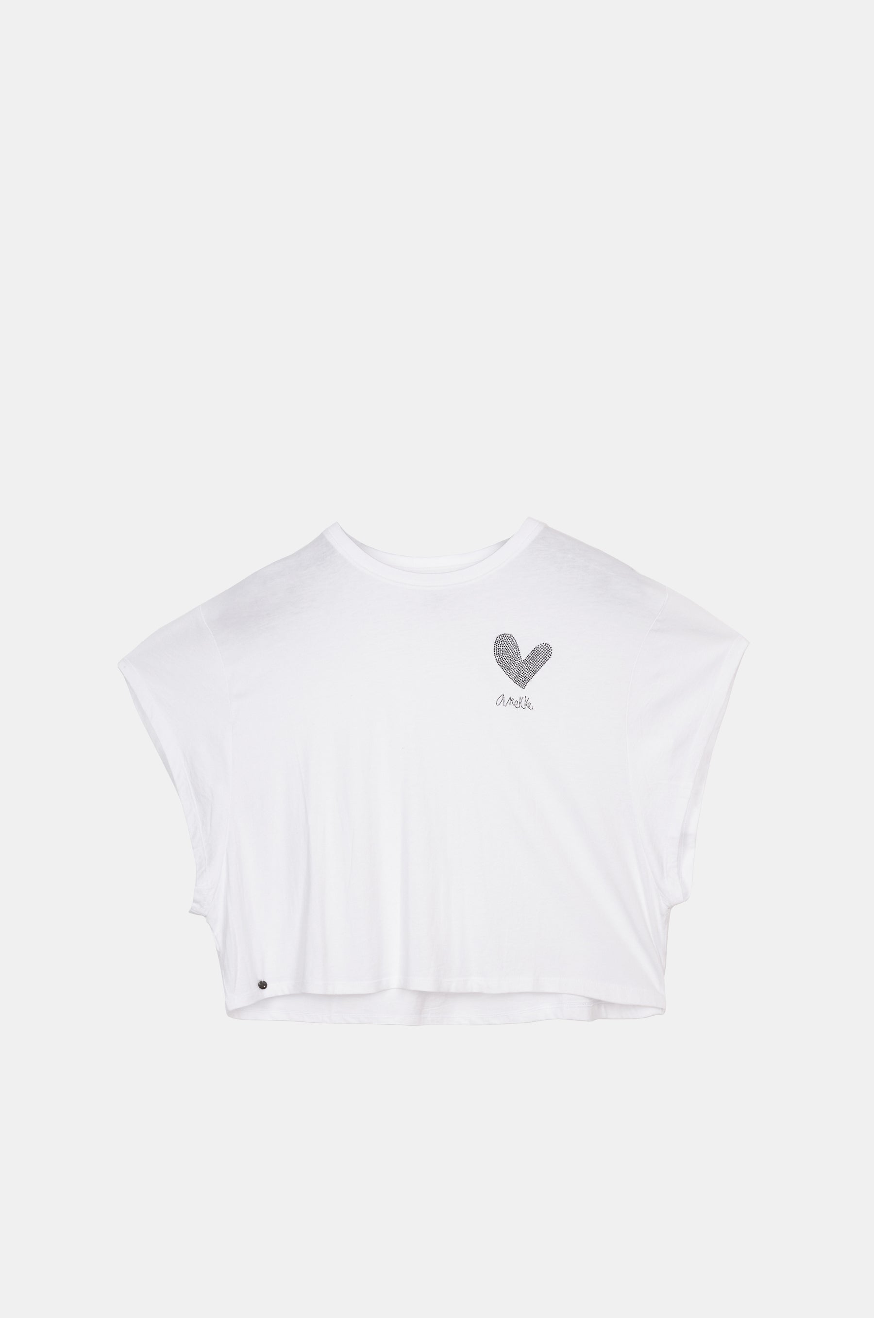 Anekke white crop top