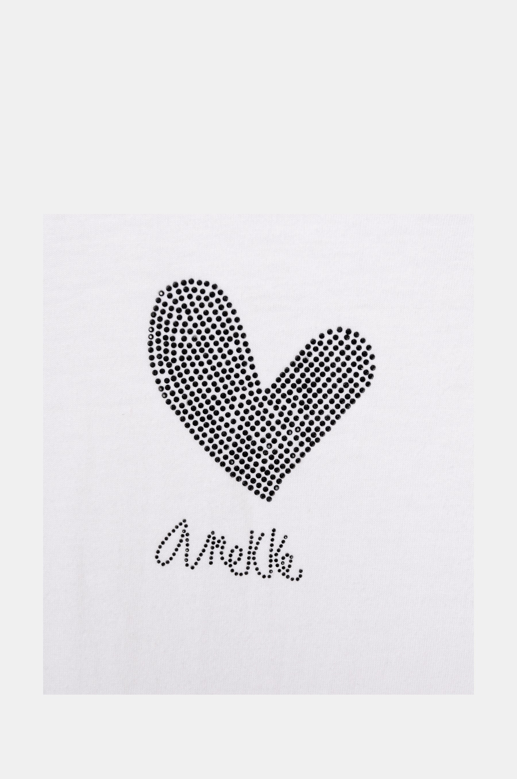 Anekke white crop top
