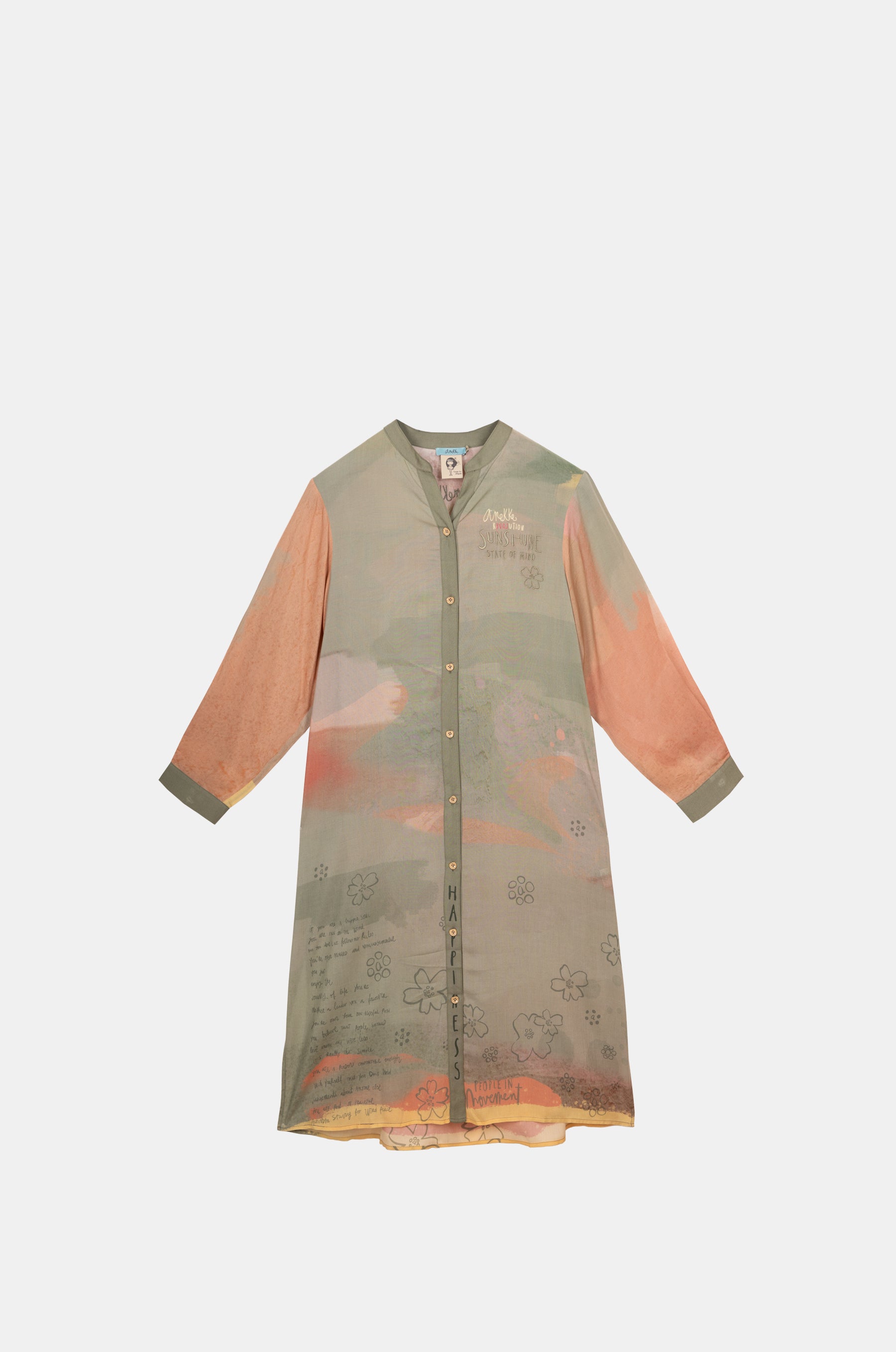 Sunshine shirt dress