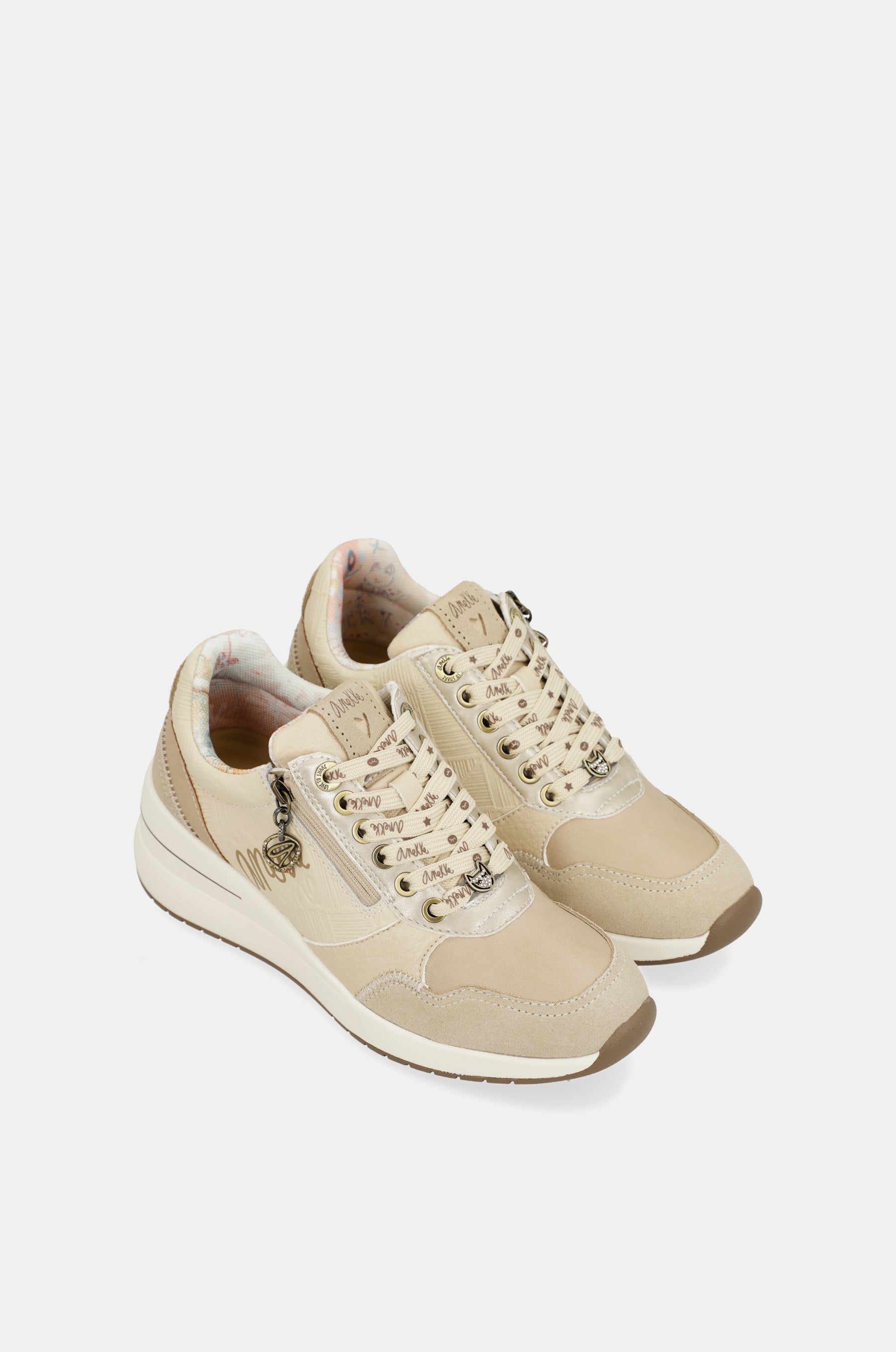 Peace & Love wedge sneakers