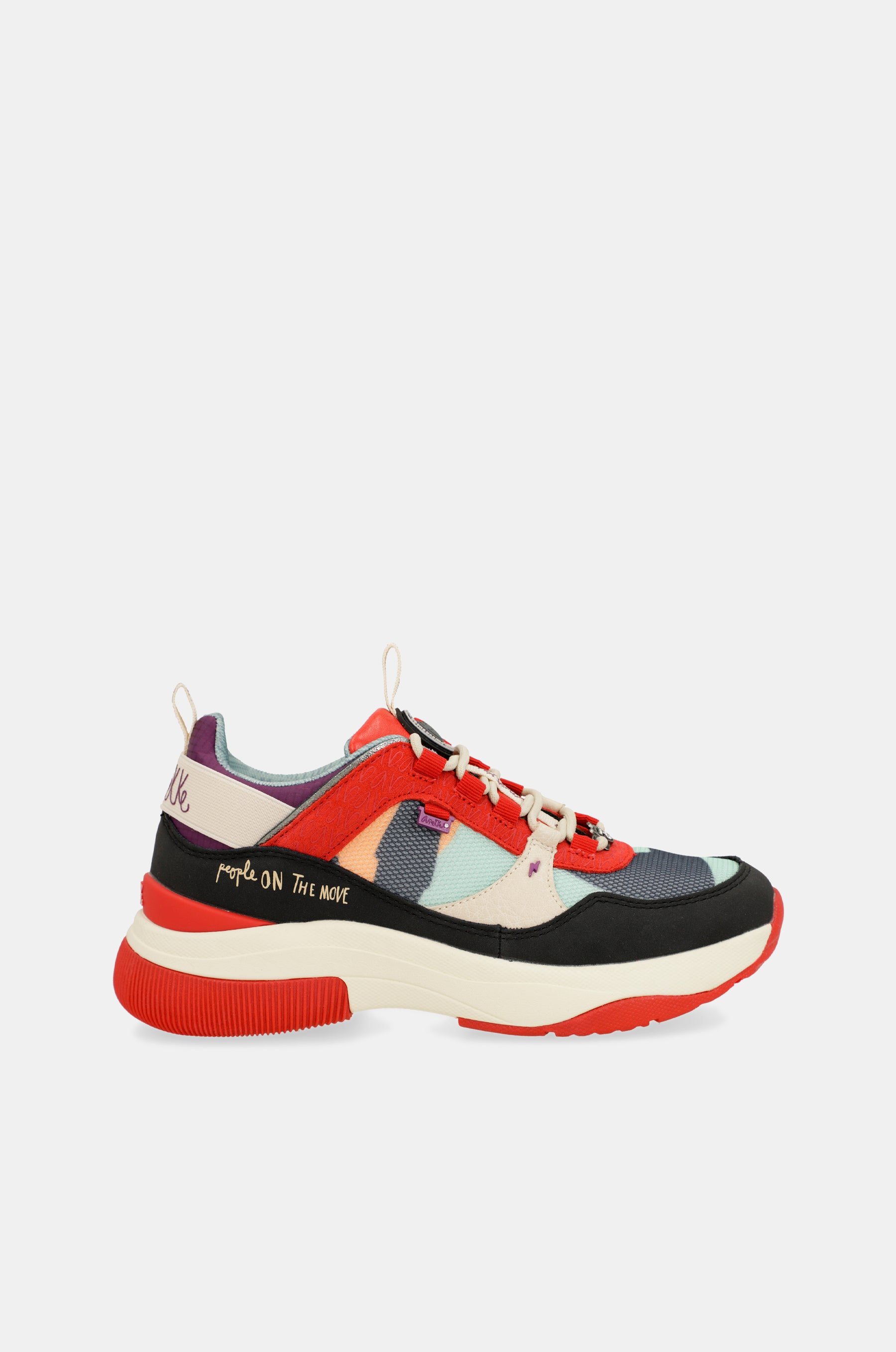 Fashion red sneakers