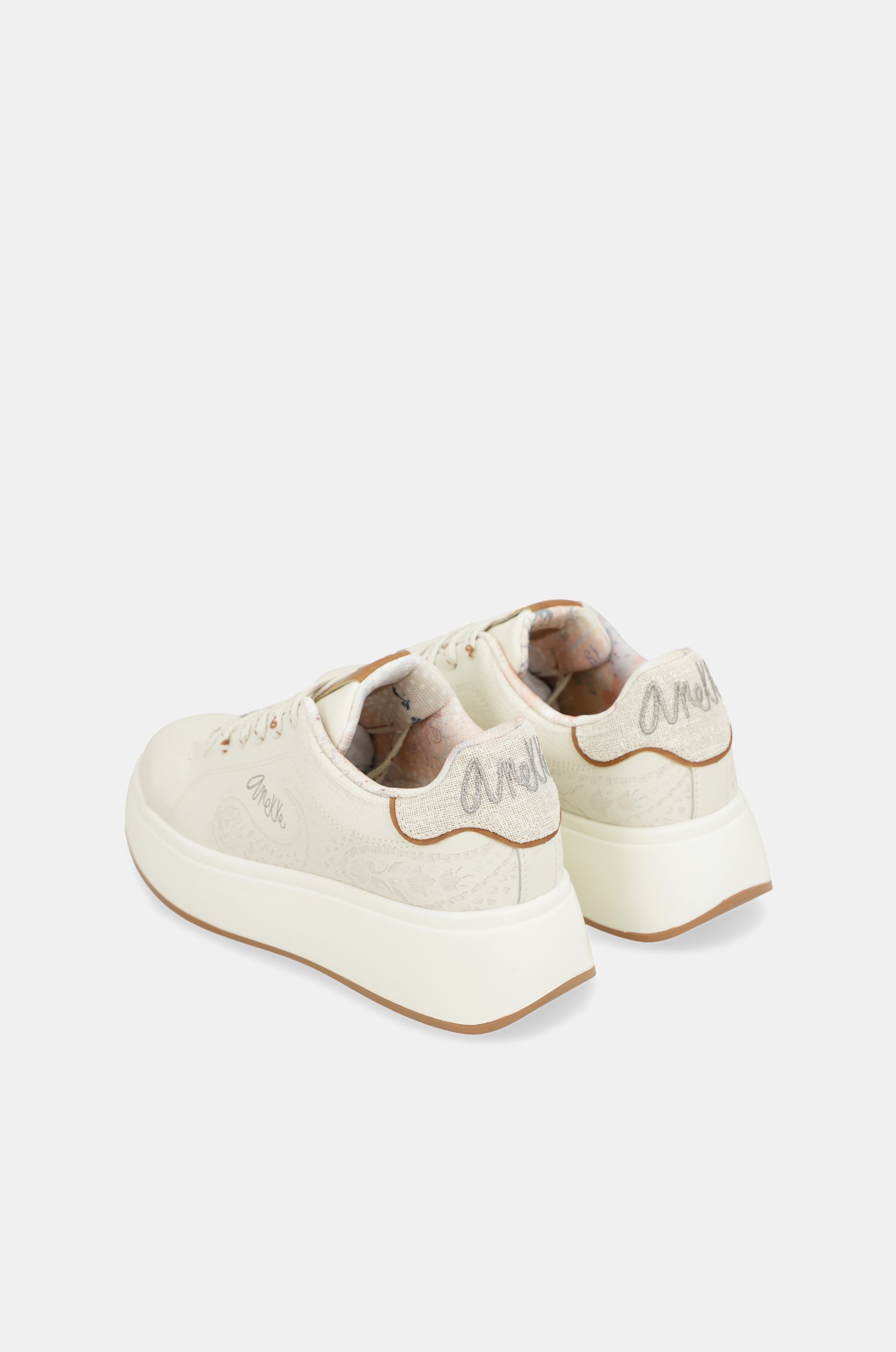 Peace & Love white sneakers