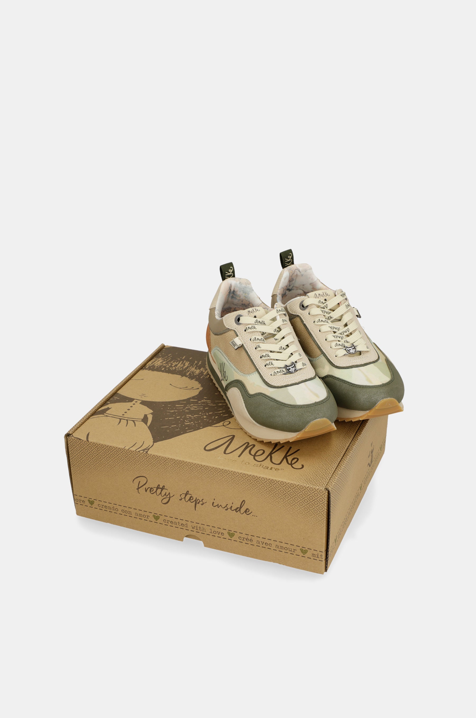 Multicoloured sneakers