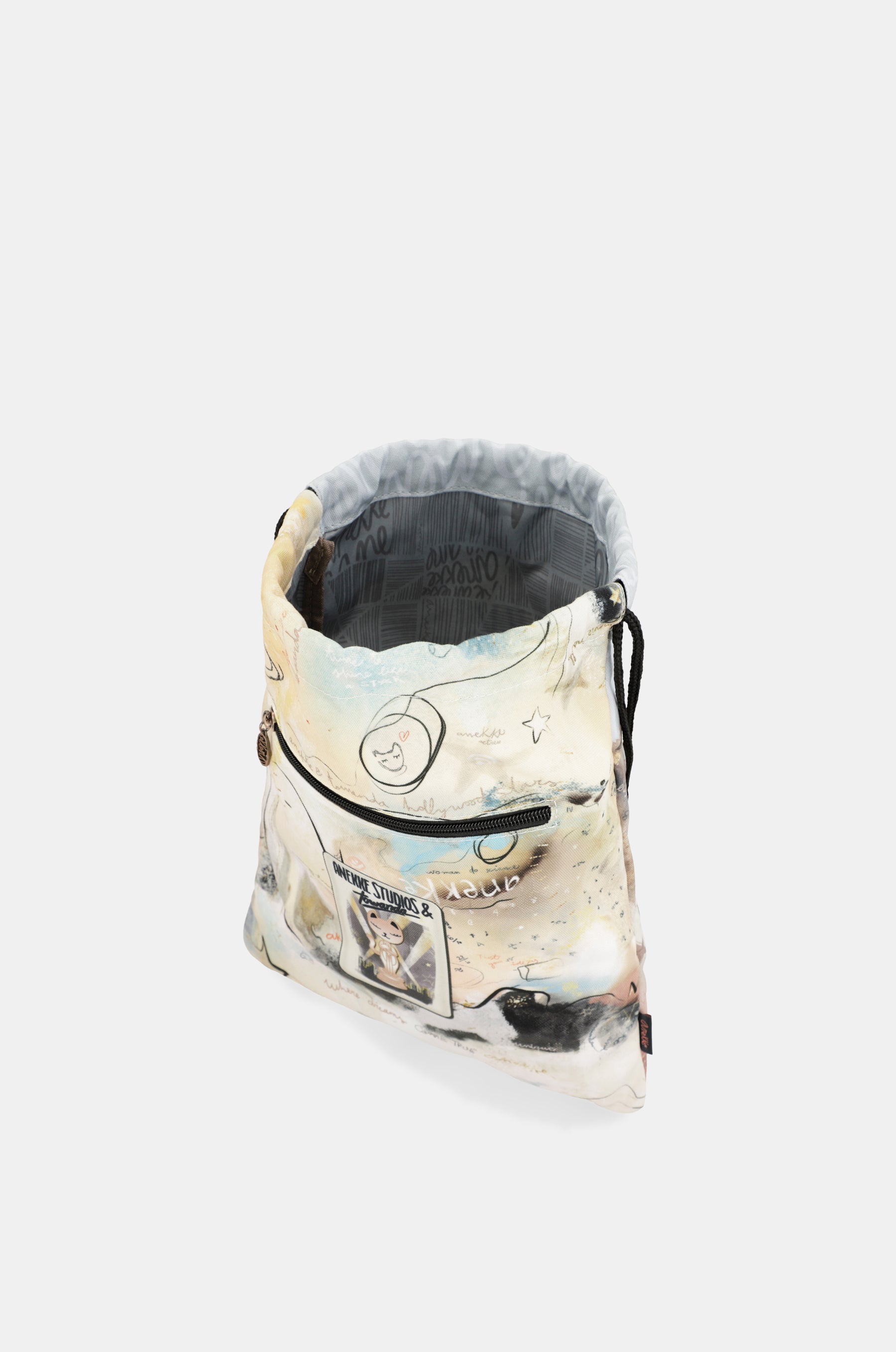 Hollywood fabric drawstring backpack