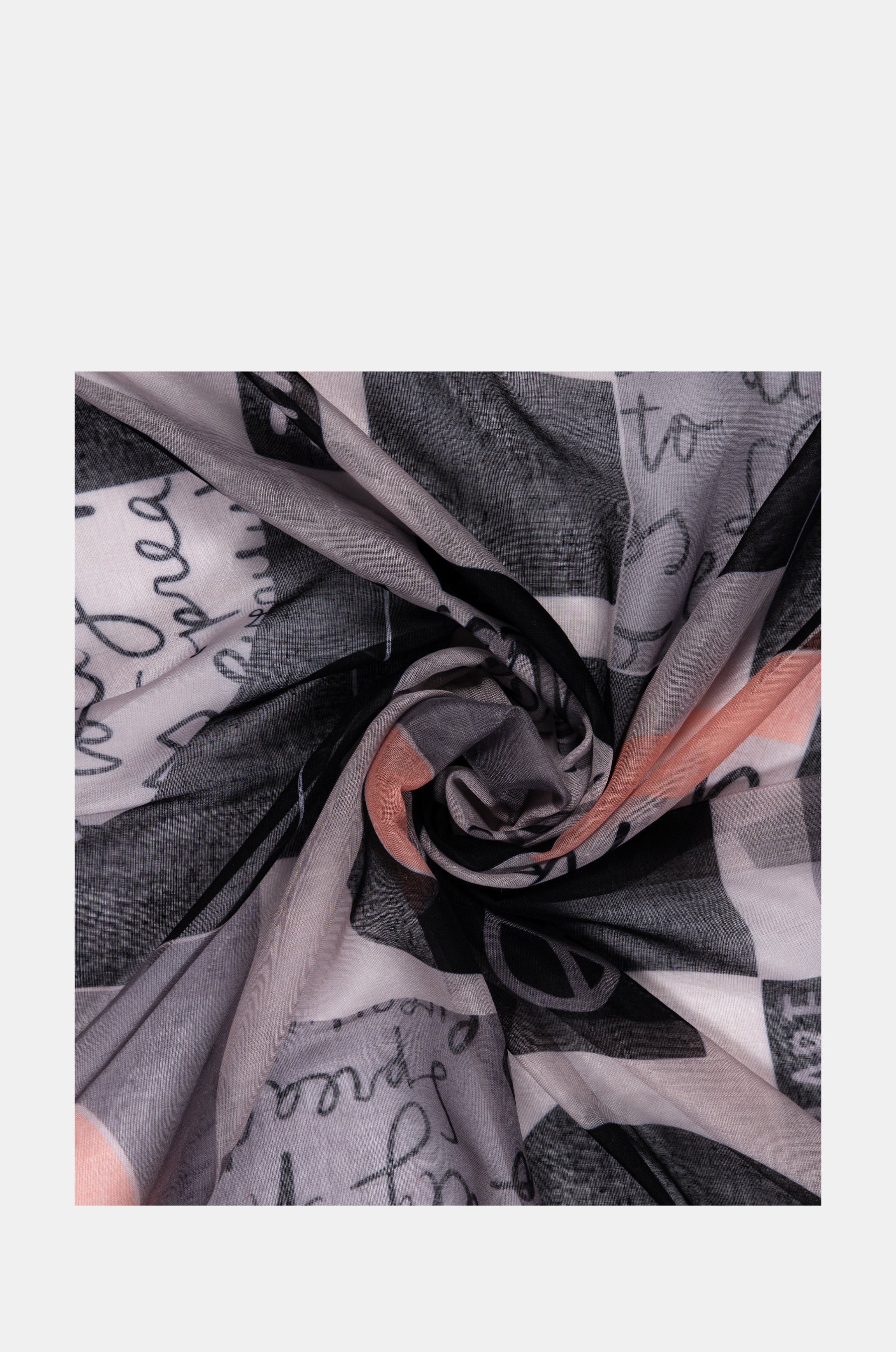 Sixties grey scarf
