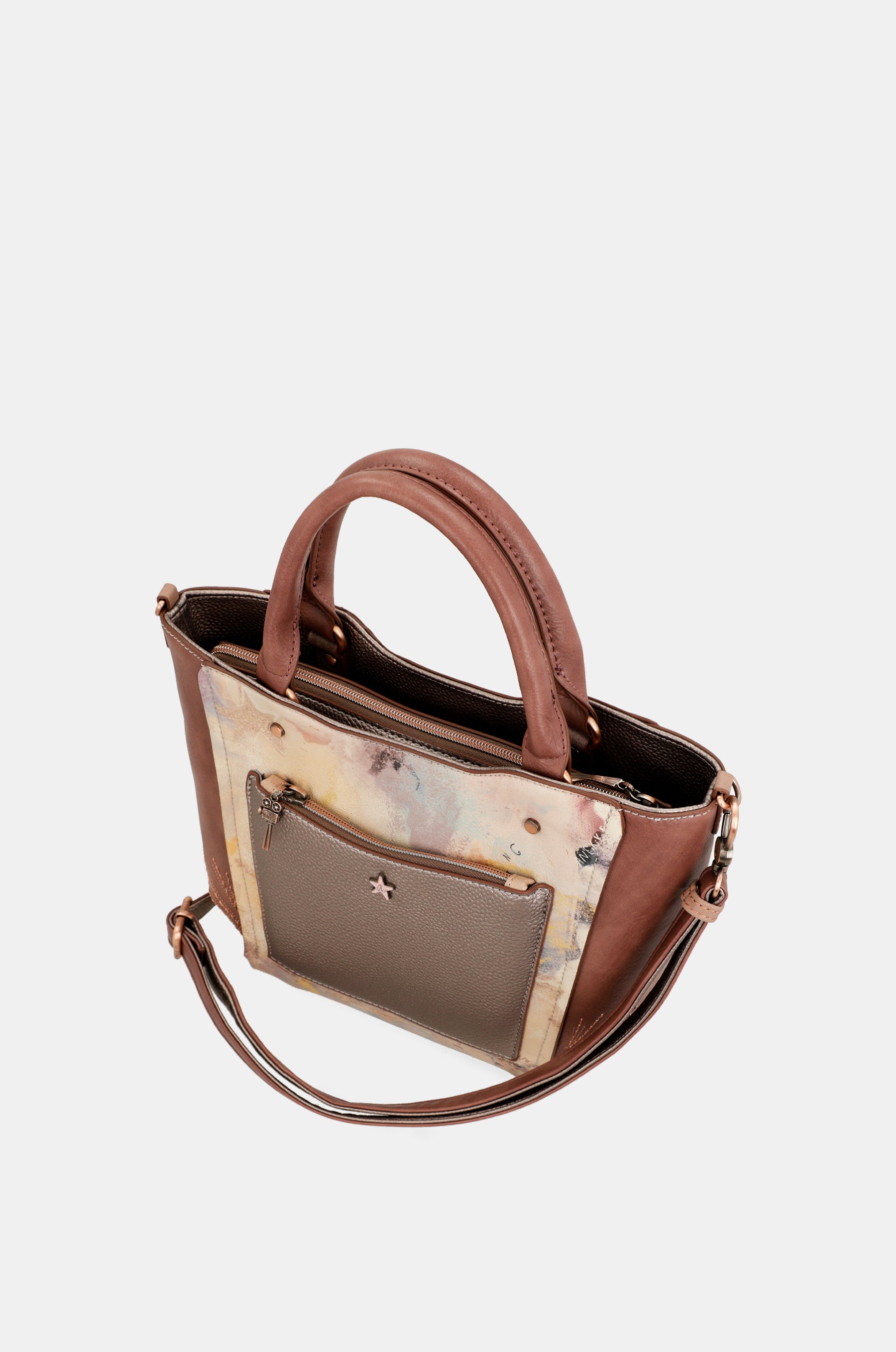 Hollywood tote with shoulder strap