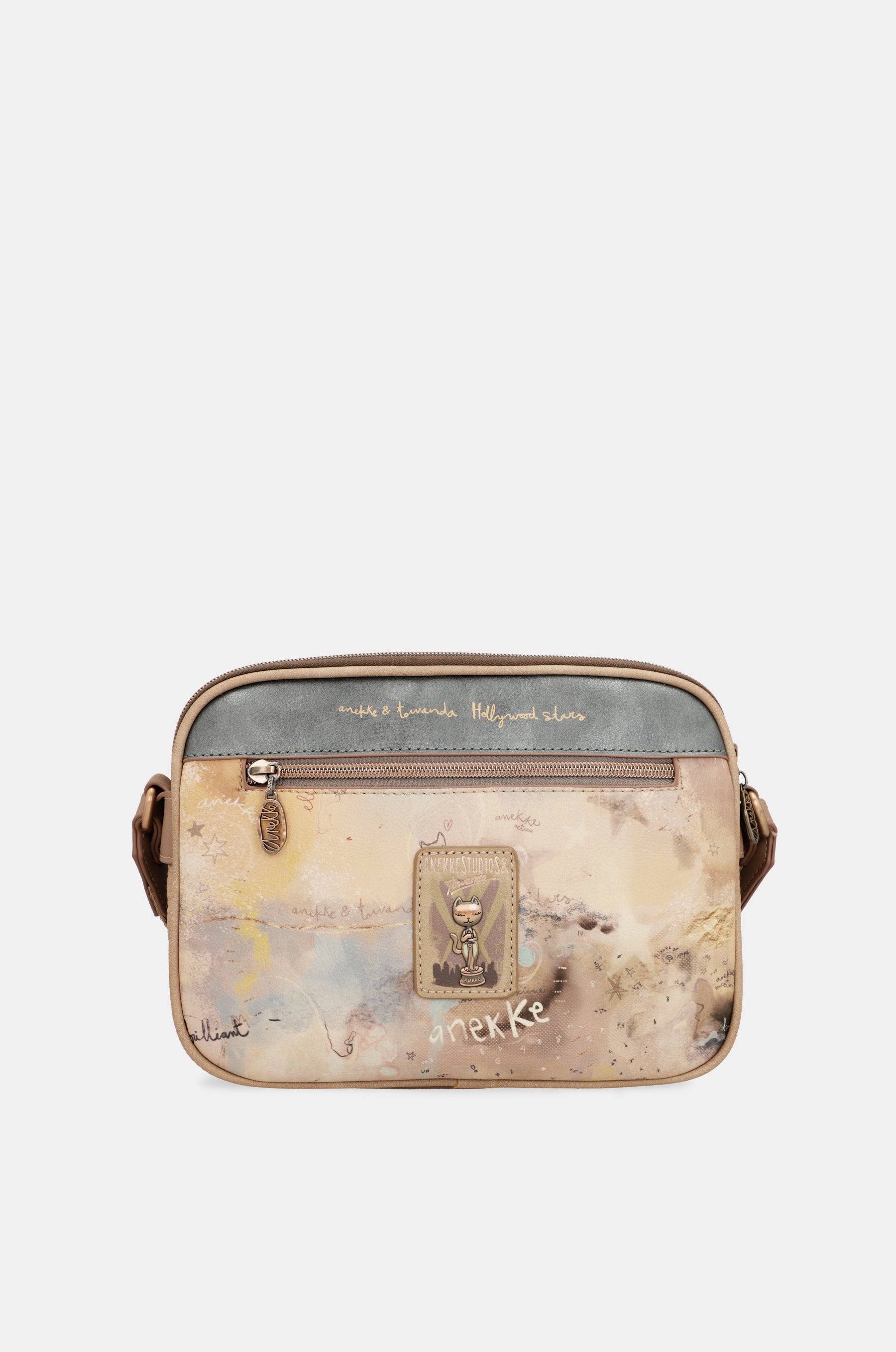 Hollywood double compartment crossbody bag