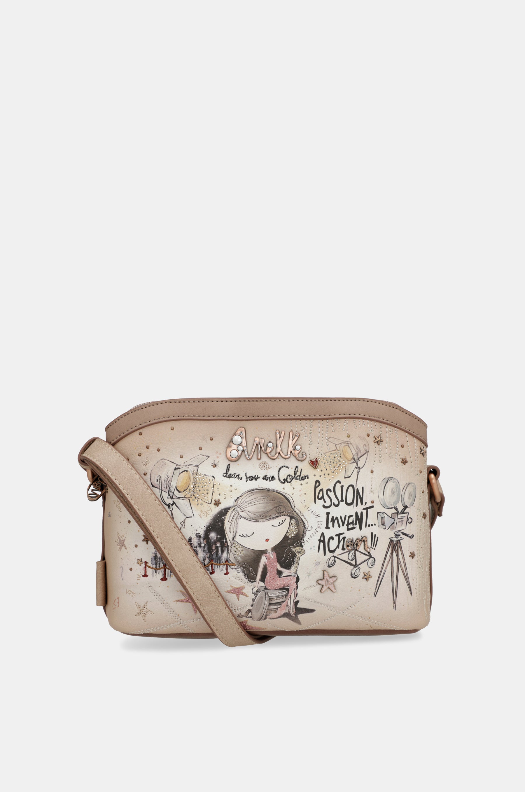 Anekke Hollywood 3-compartment crossbody bag