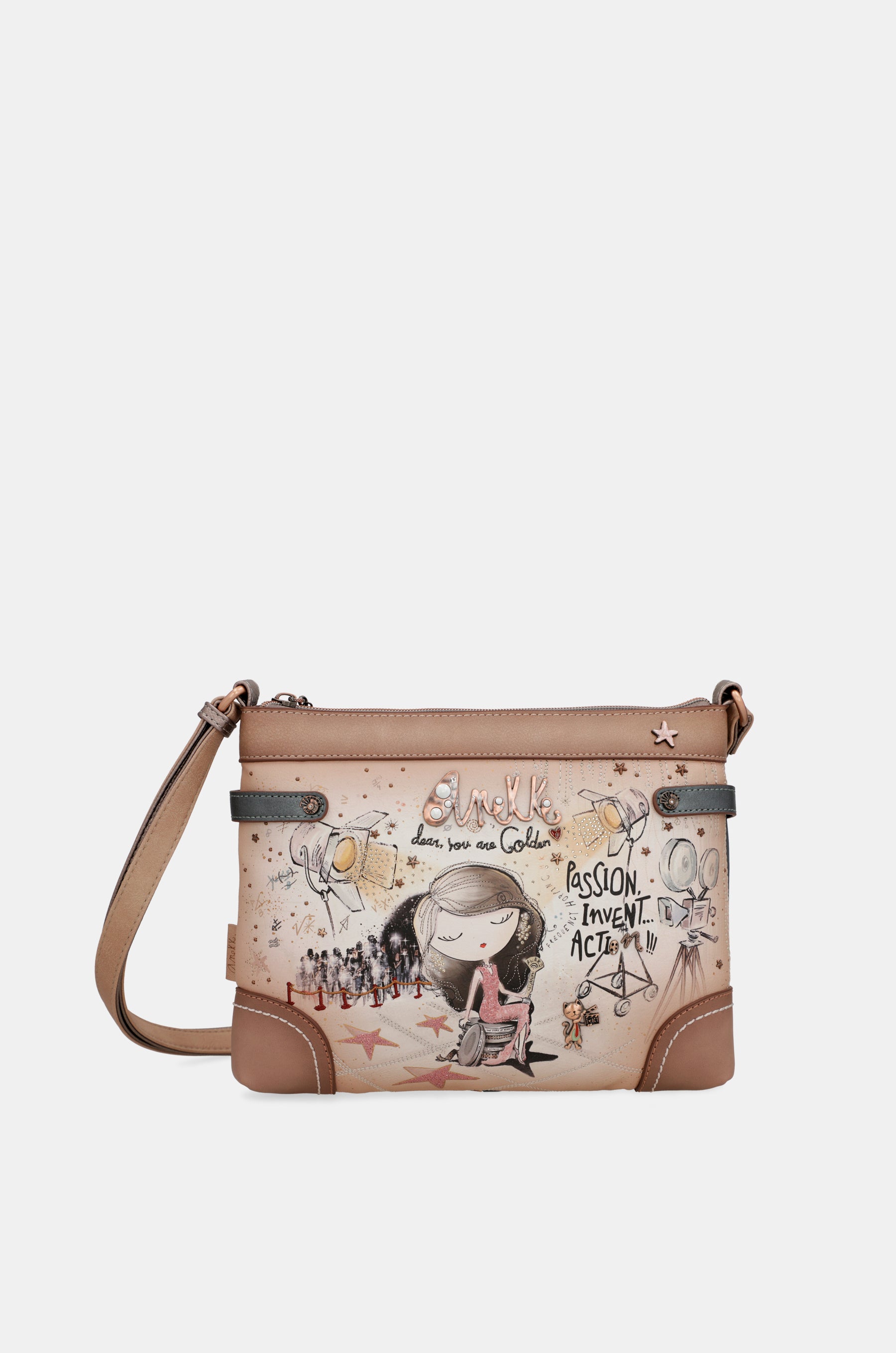 Hollywood rectangular crossbody bag