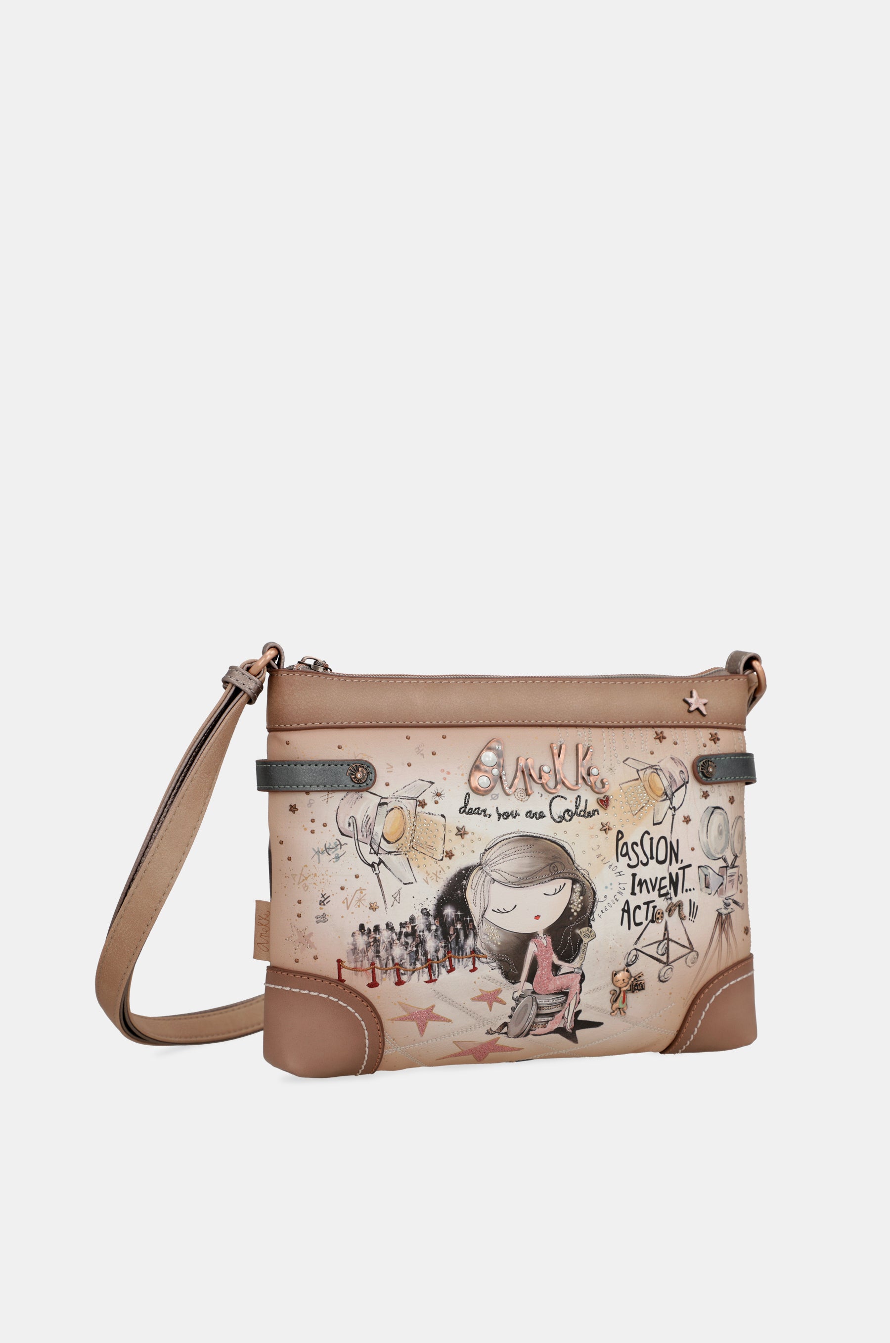 Hollywood rectangular crossbody bag