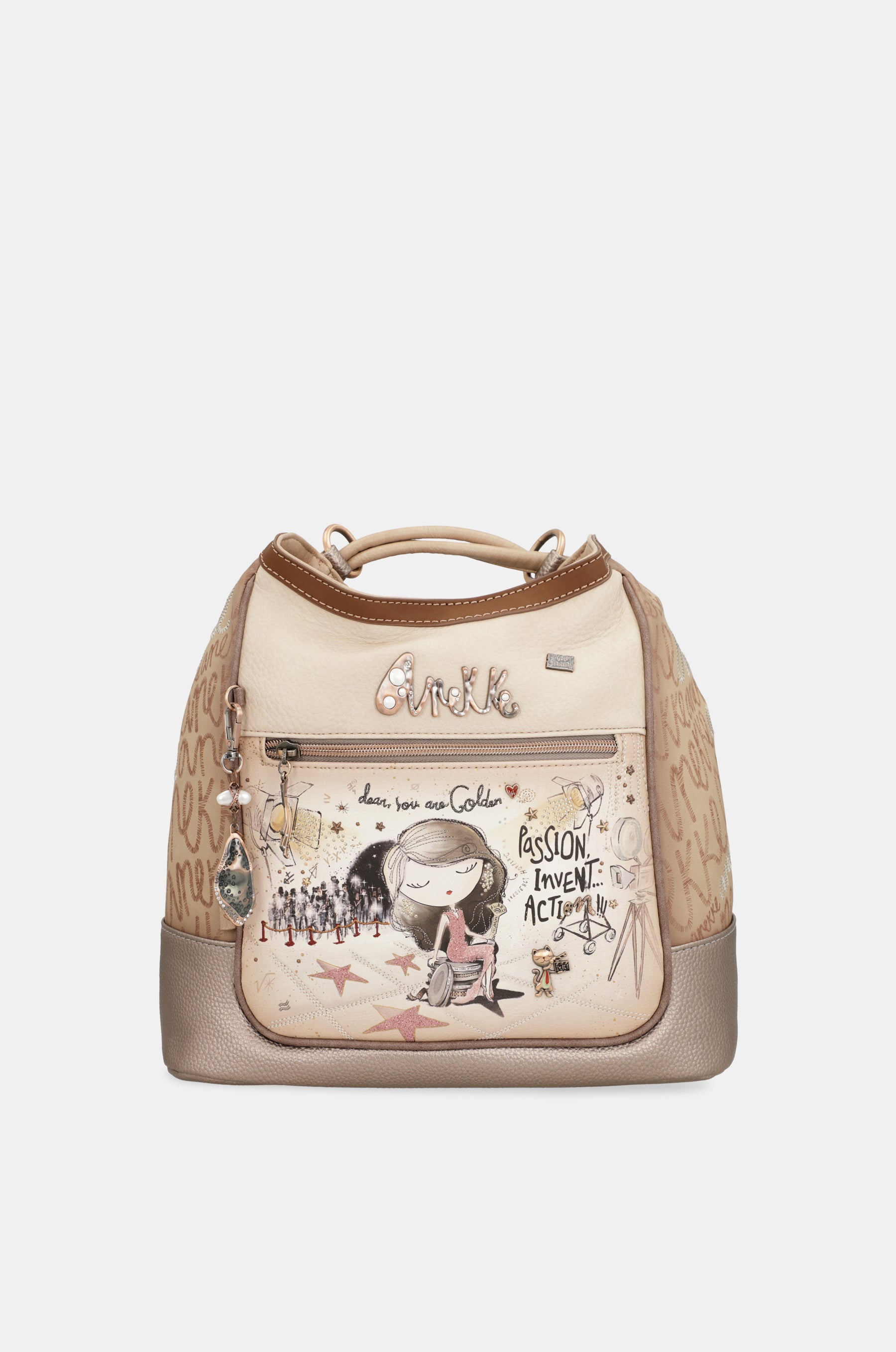 Hollywood bag convertible into backpack
