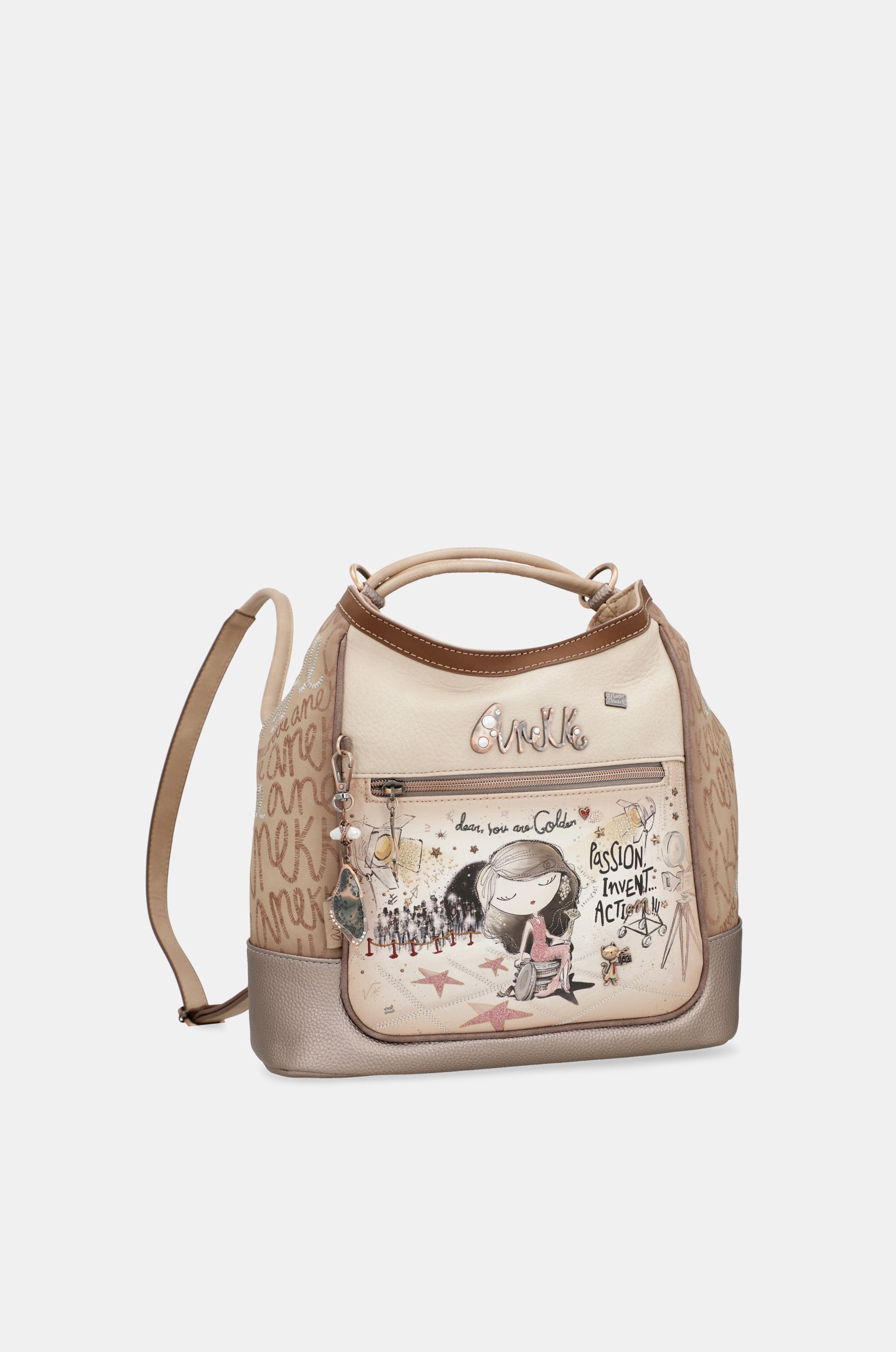 Hollywood bag convertible into backpack