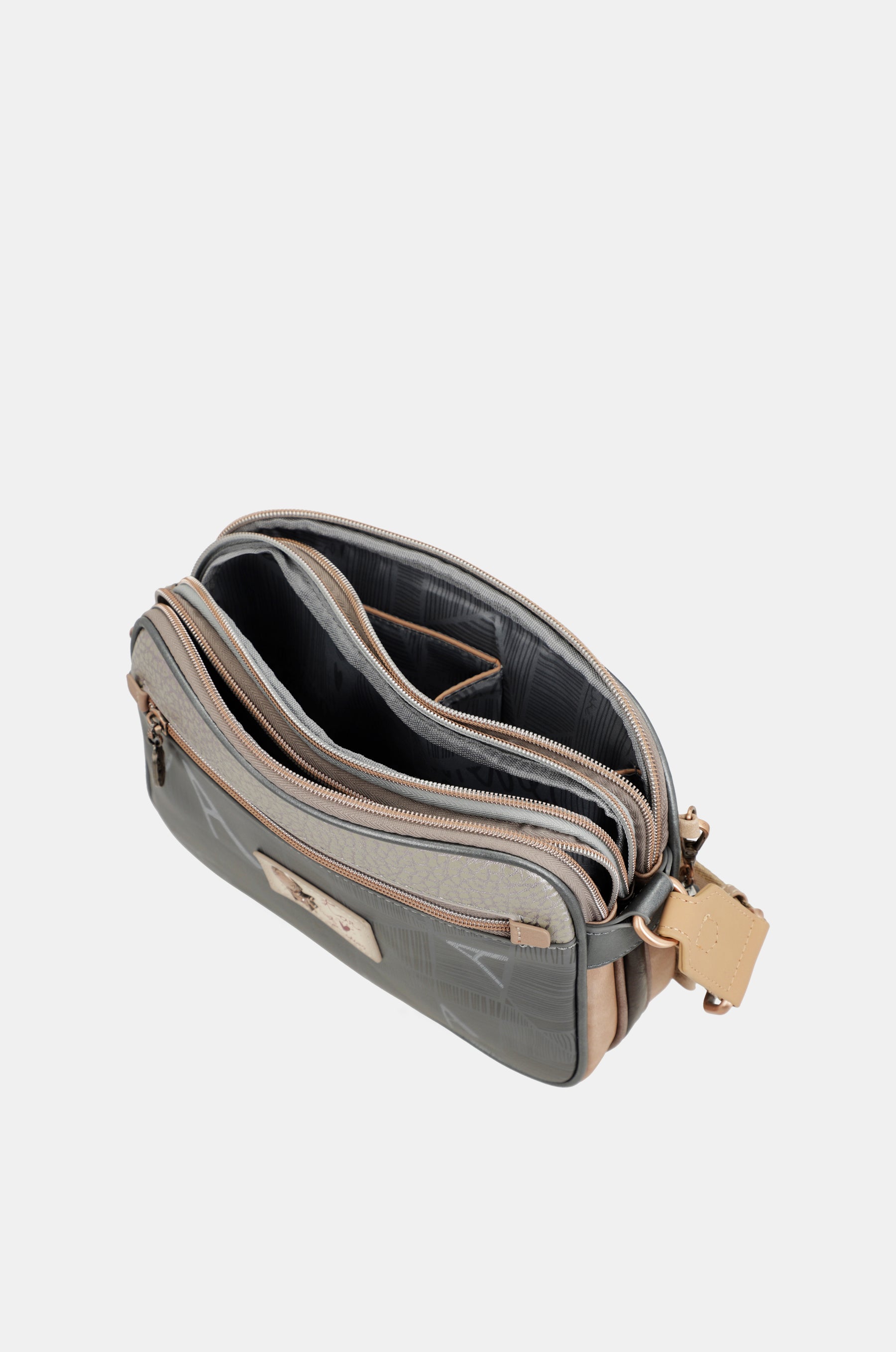 Stars 2-compartment crossbody bag