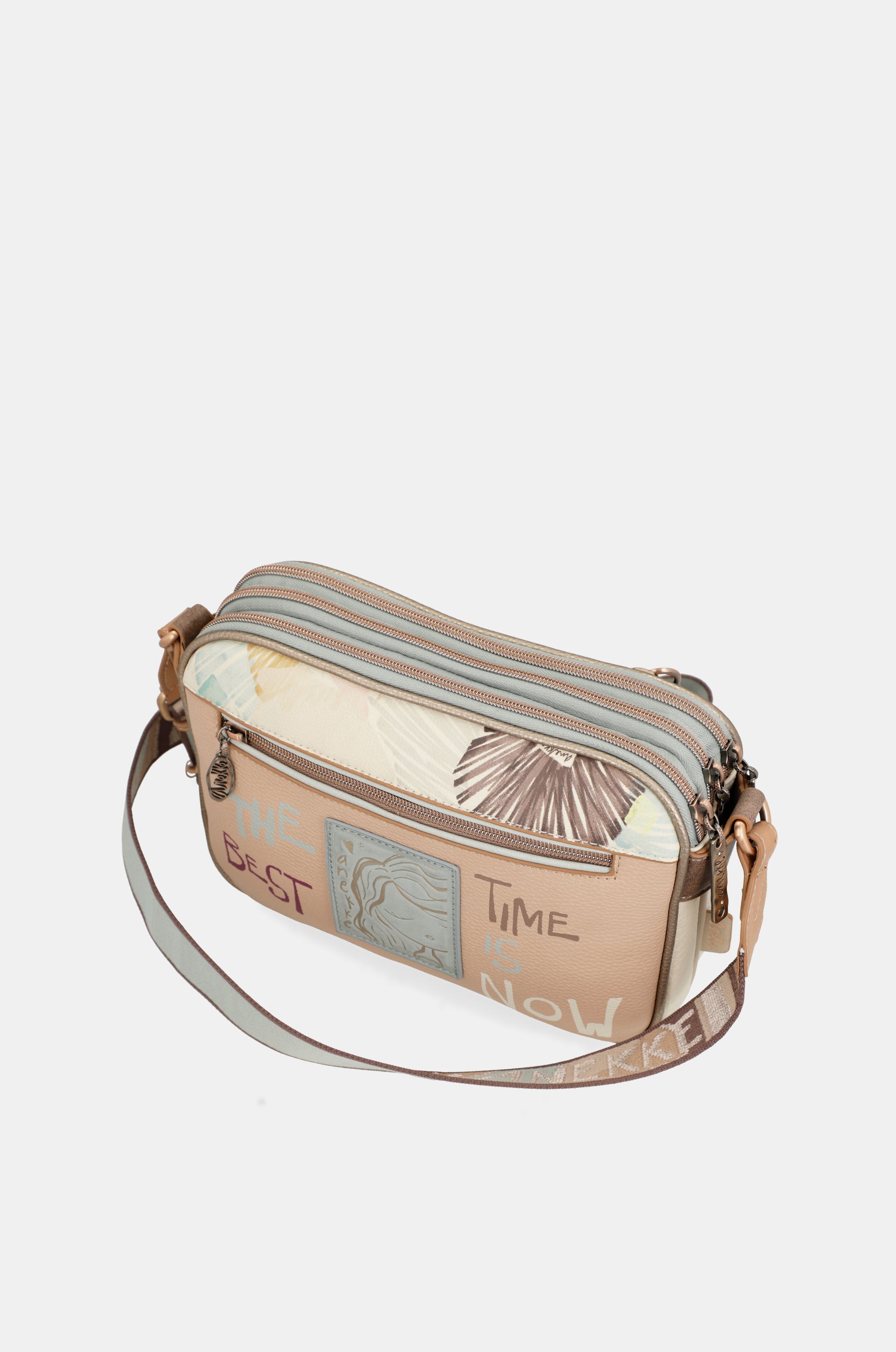 Passion 3-compartment crossbody bag