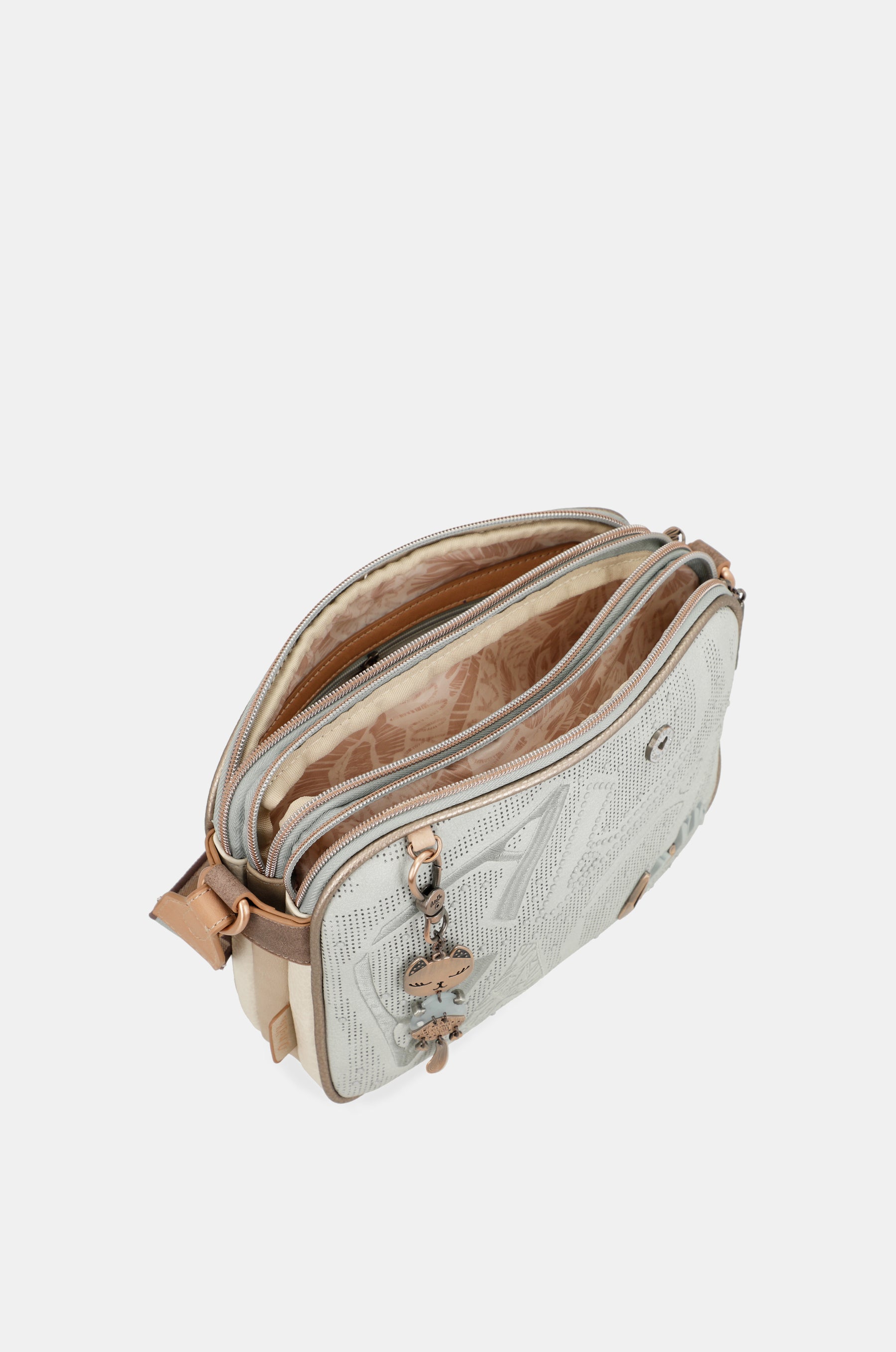 Passion 3-compartment crossbody bag