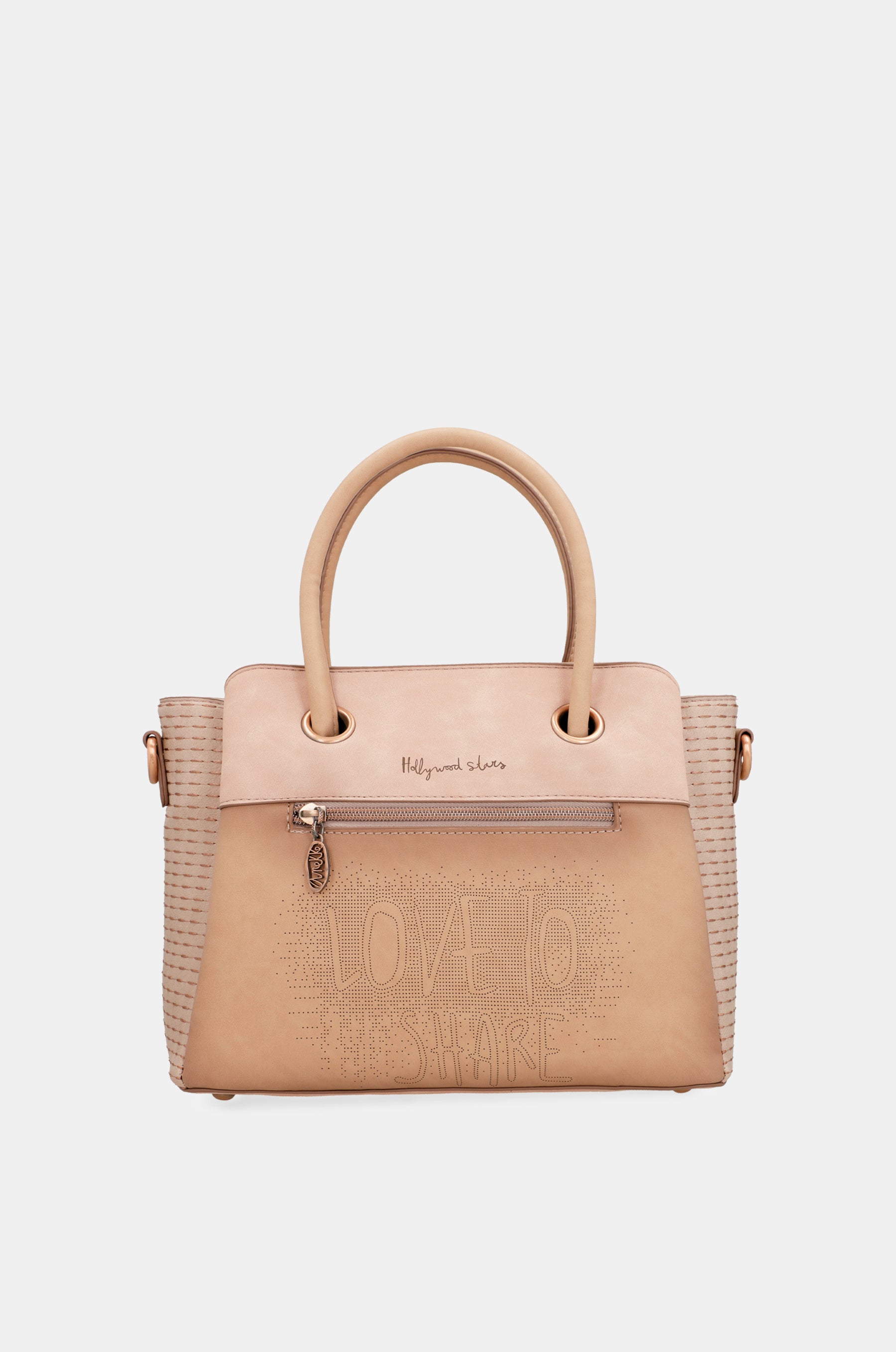 Studio nude handle bag