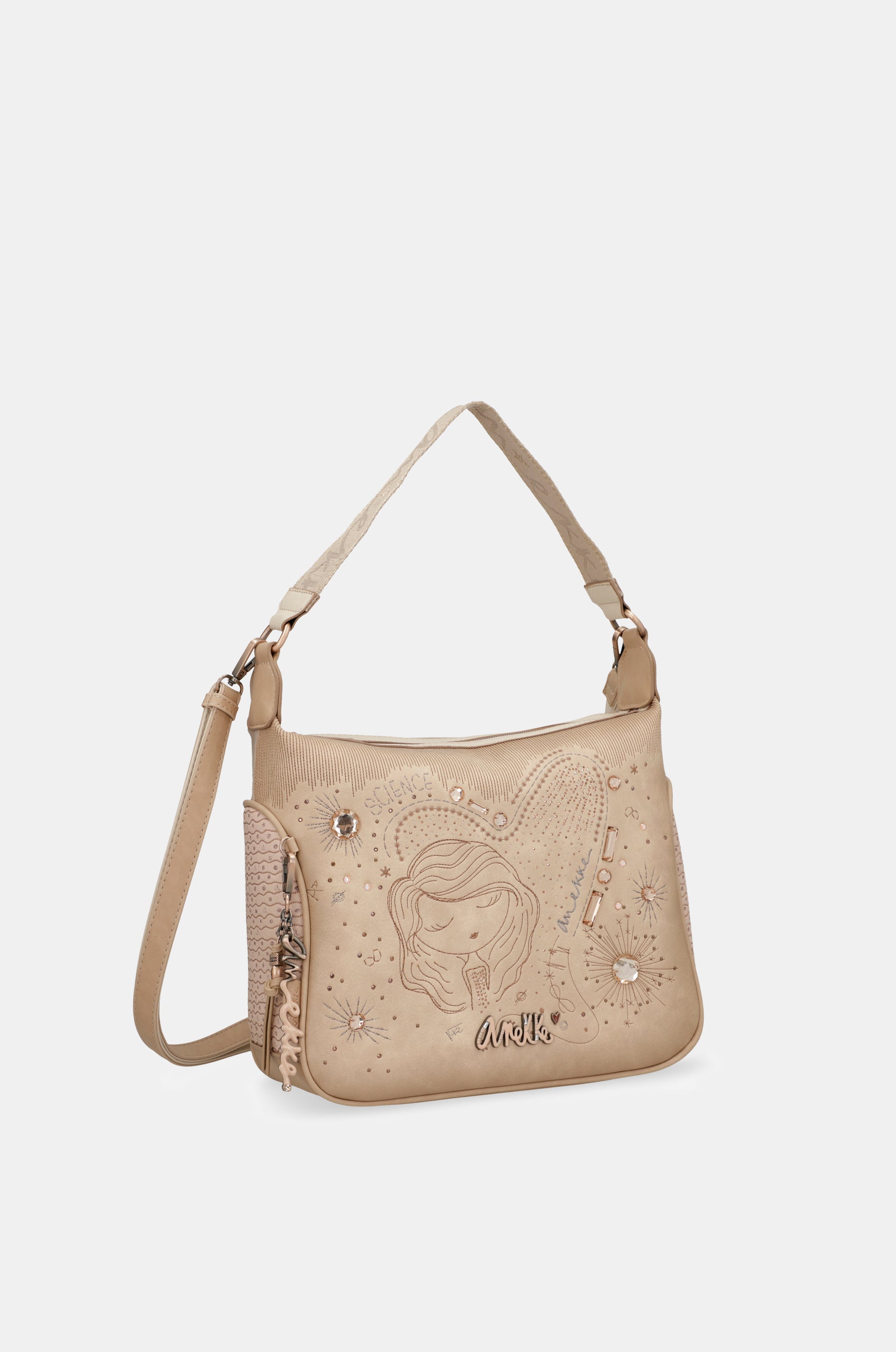 Studio nude shoulder bag
