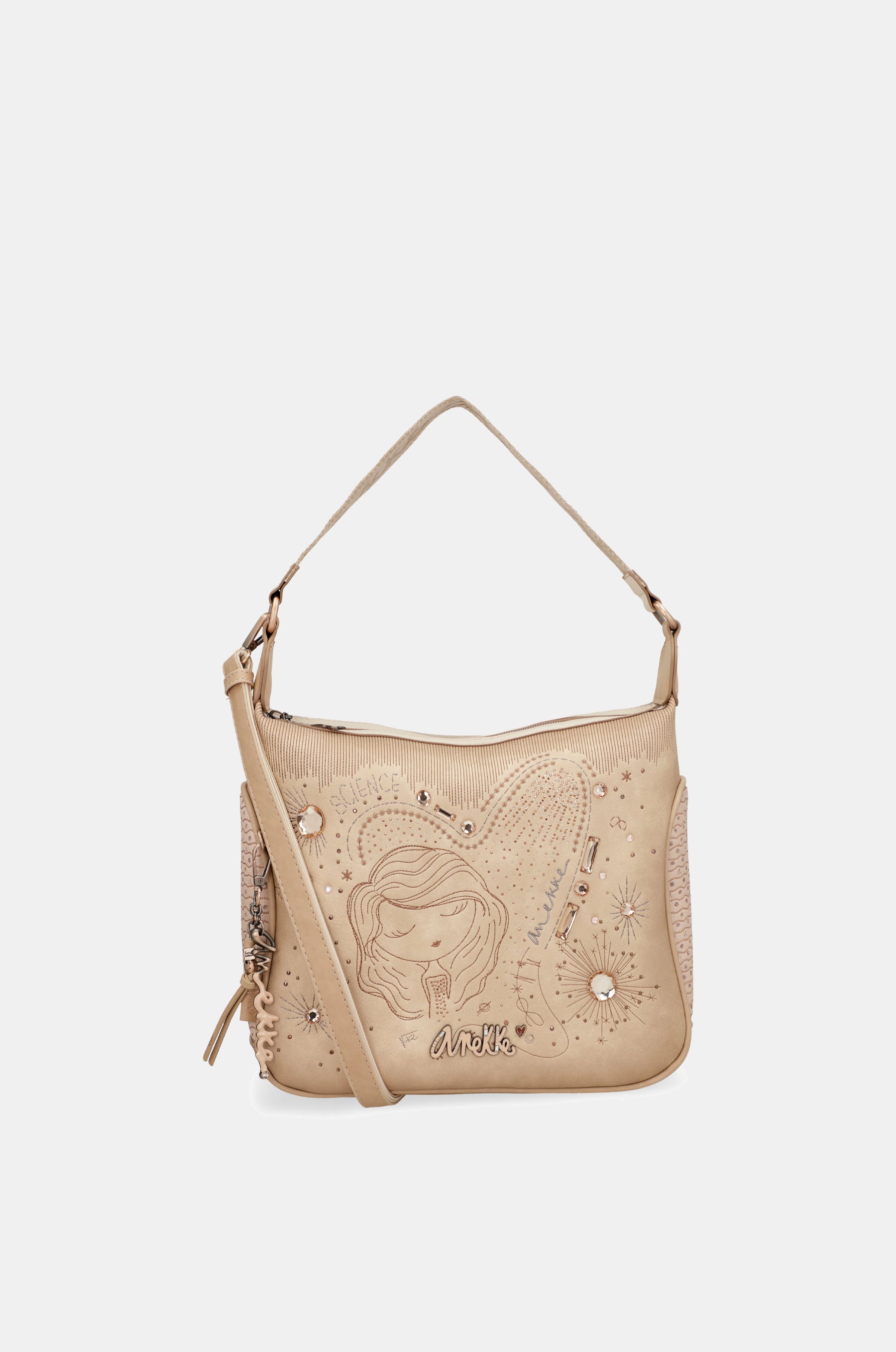 Studio nude shoulder bag
