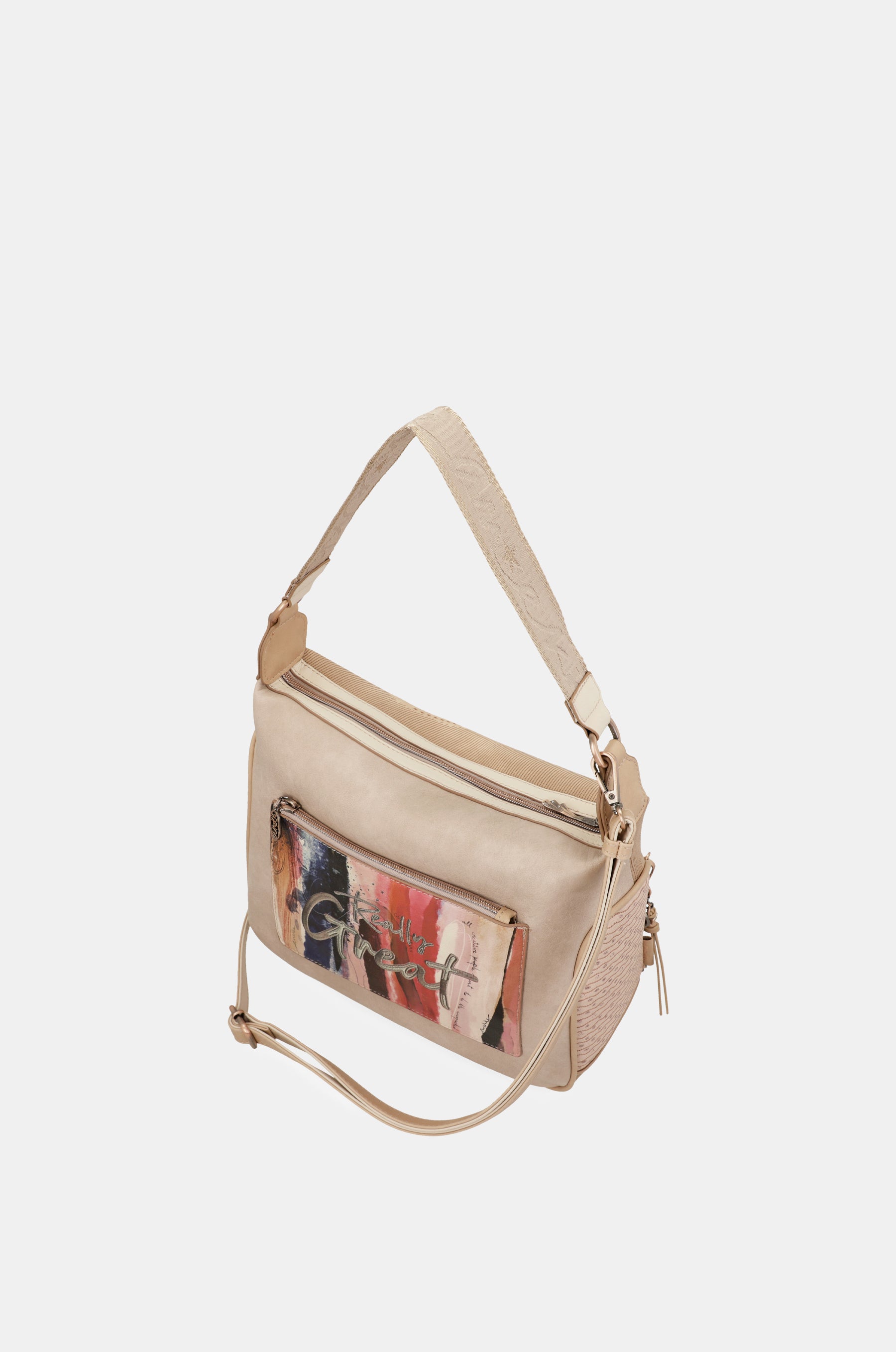 Studio nude shoulder bag