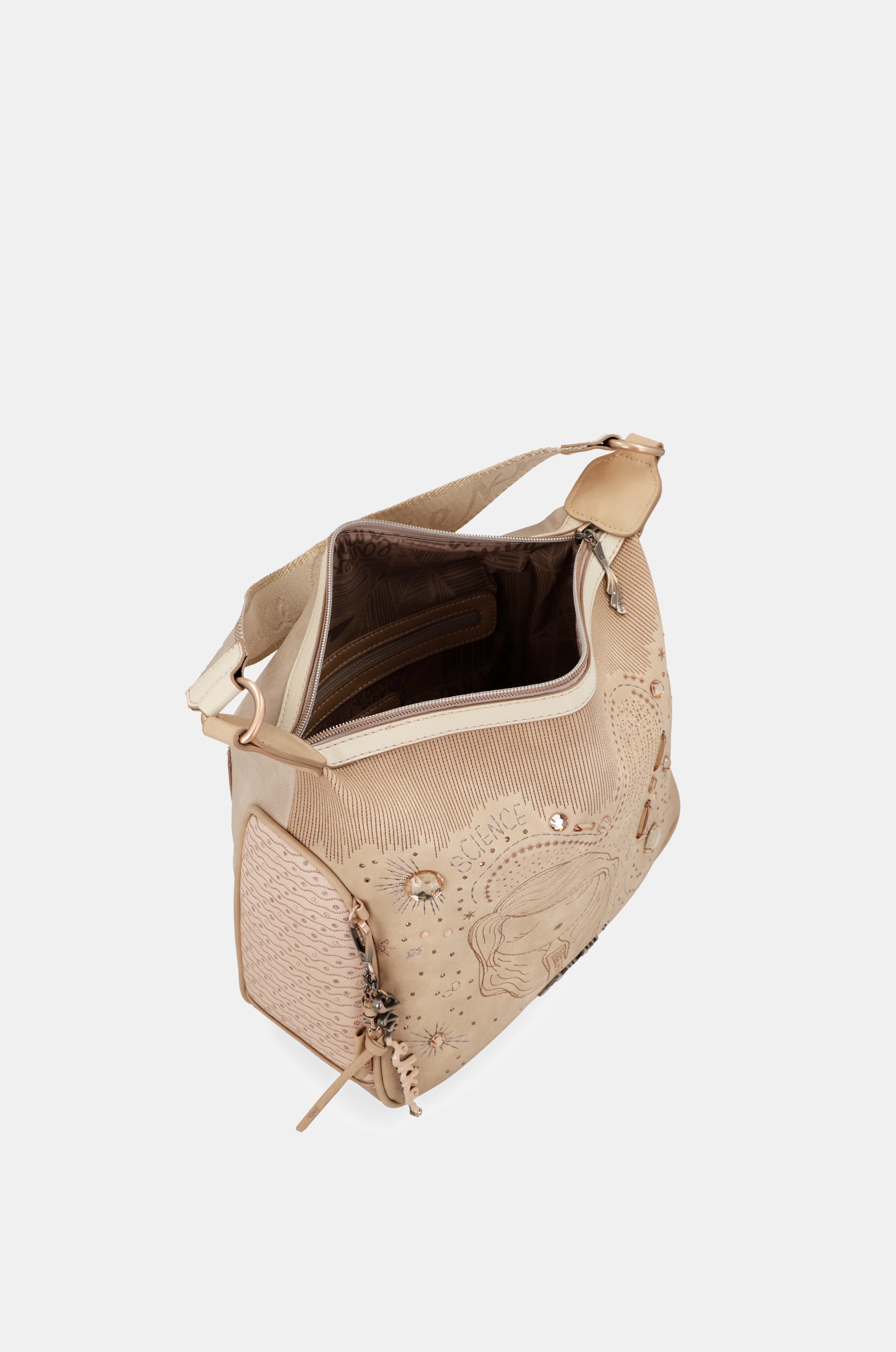Studio nude shoulder bag