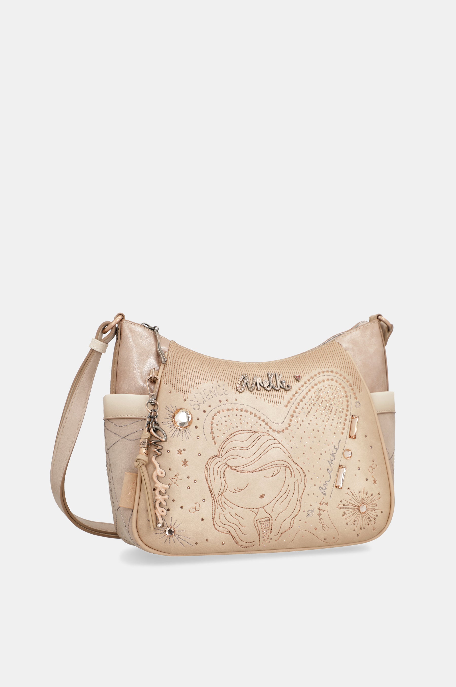 Studio nude large crossbody bag