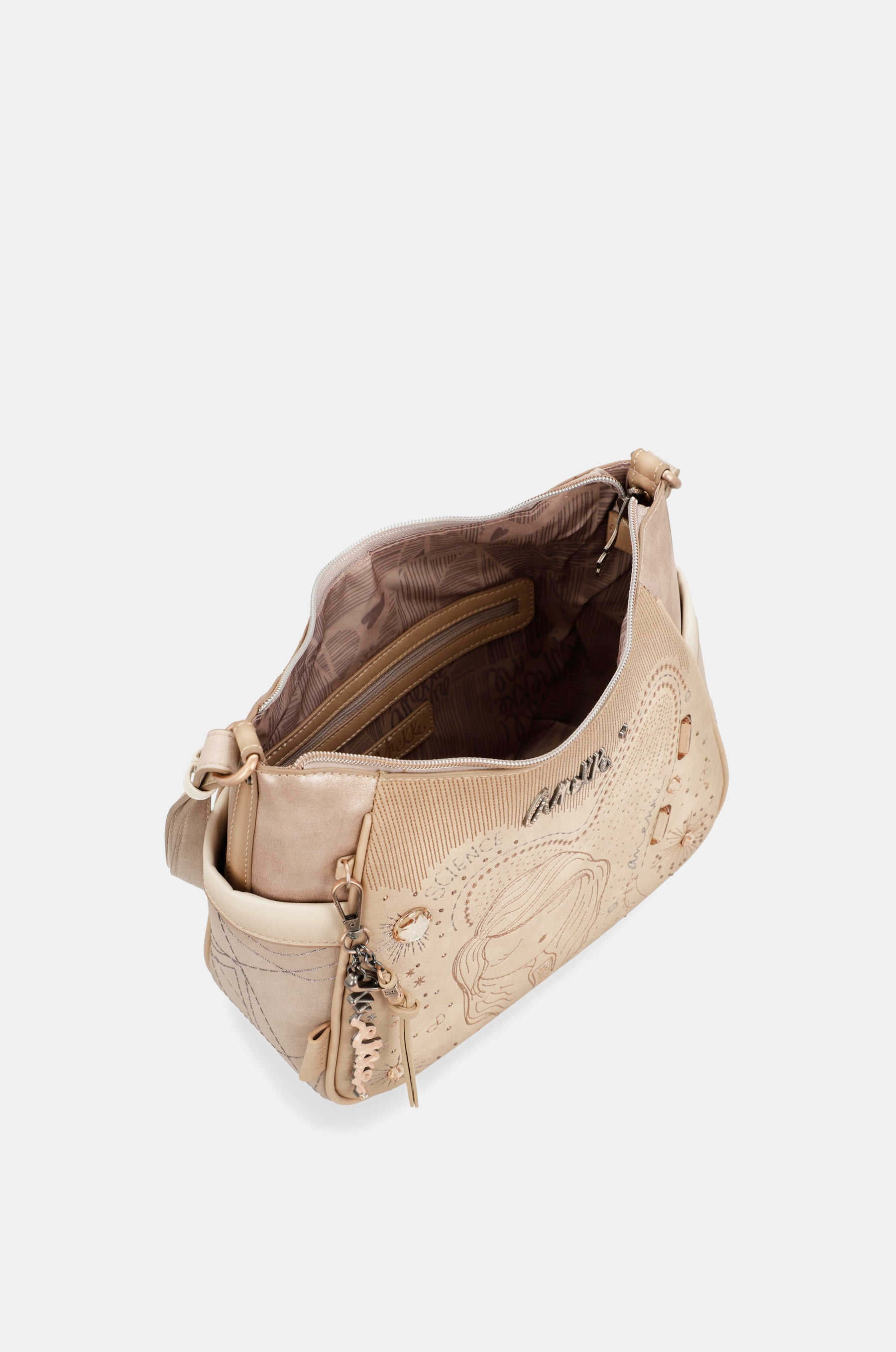 Studio nude large crossbody bag