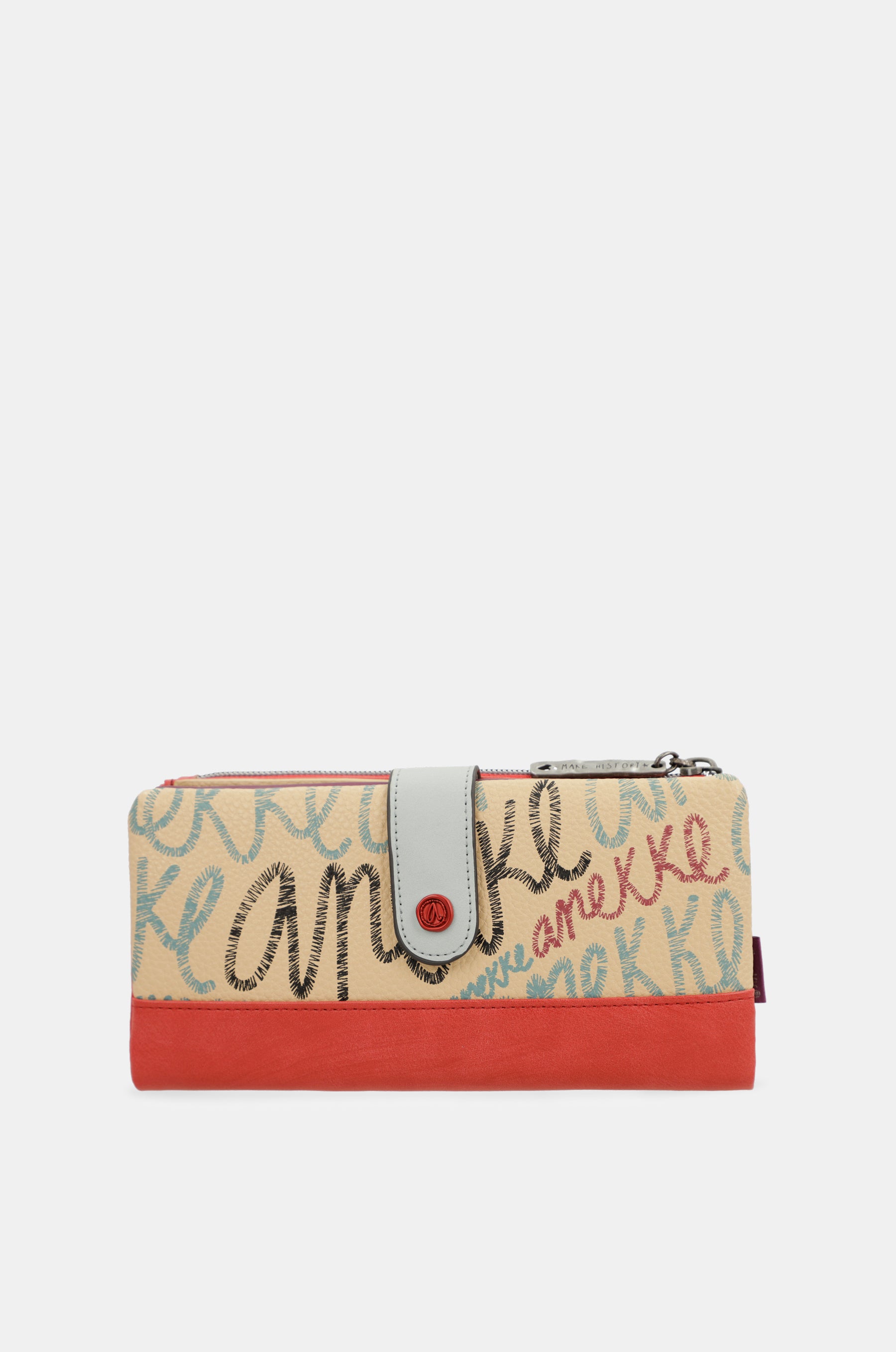 Fashion flexible large RFID wallet