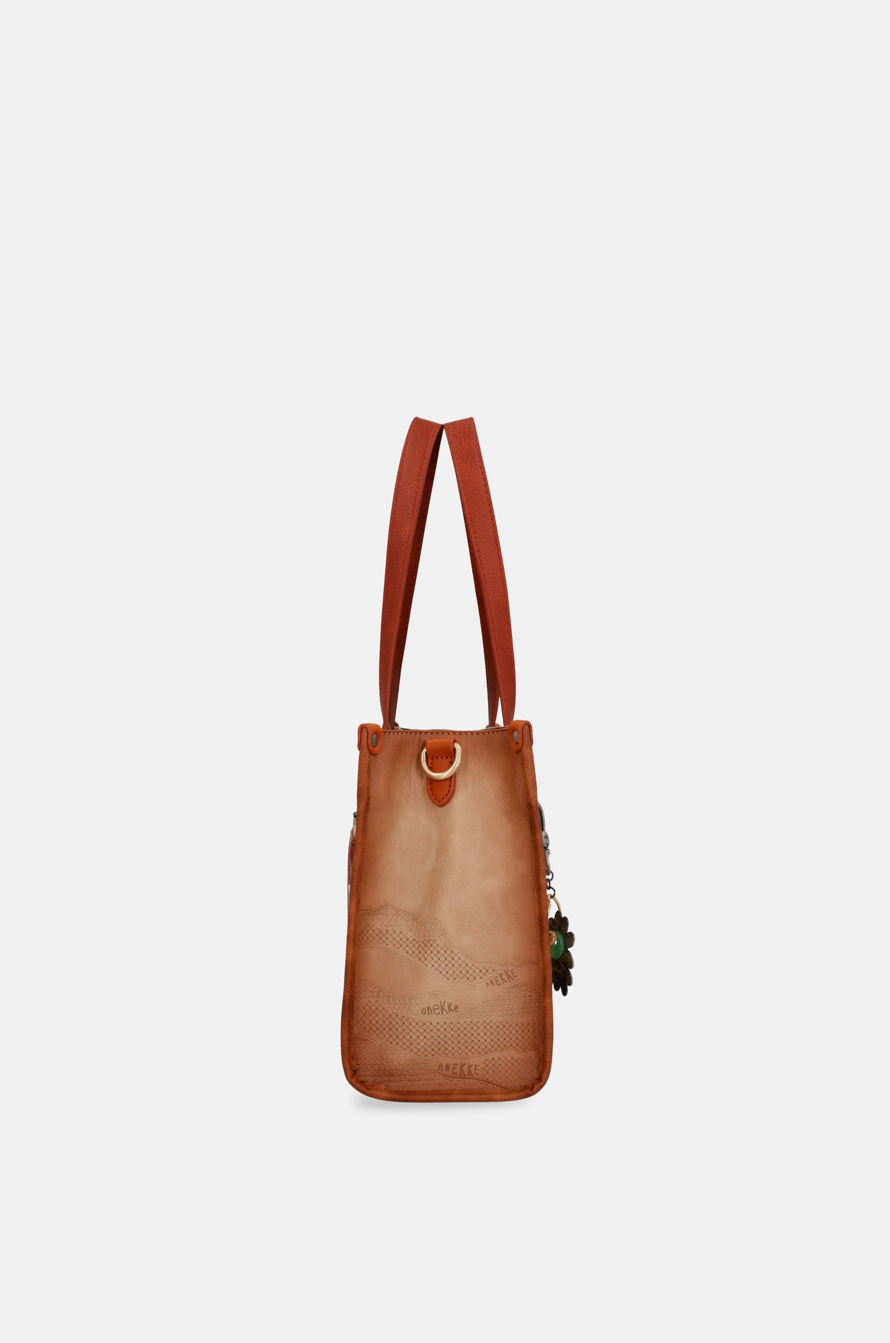 Peace & Love camel tote