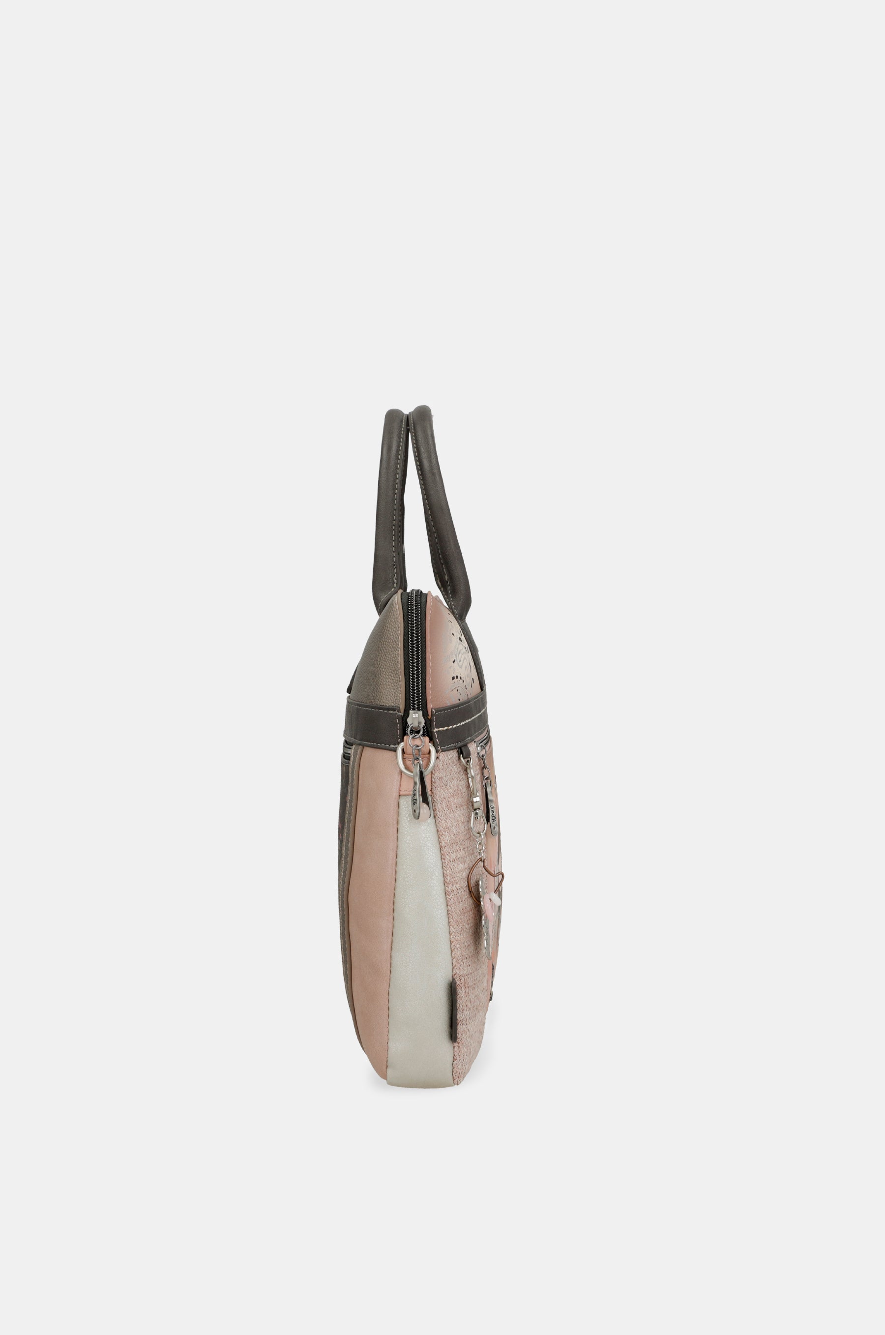 Peace & Love pink briefcase