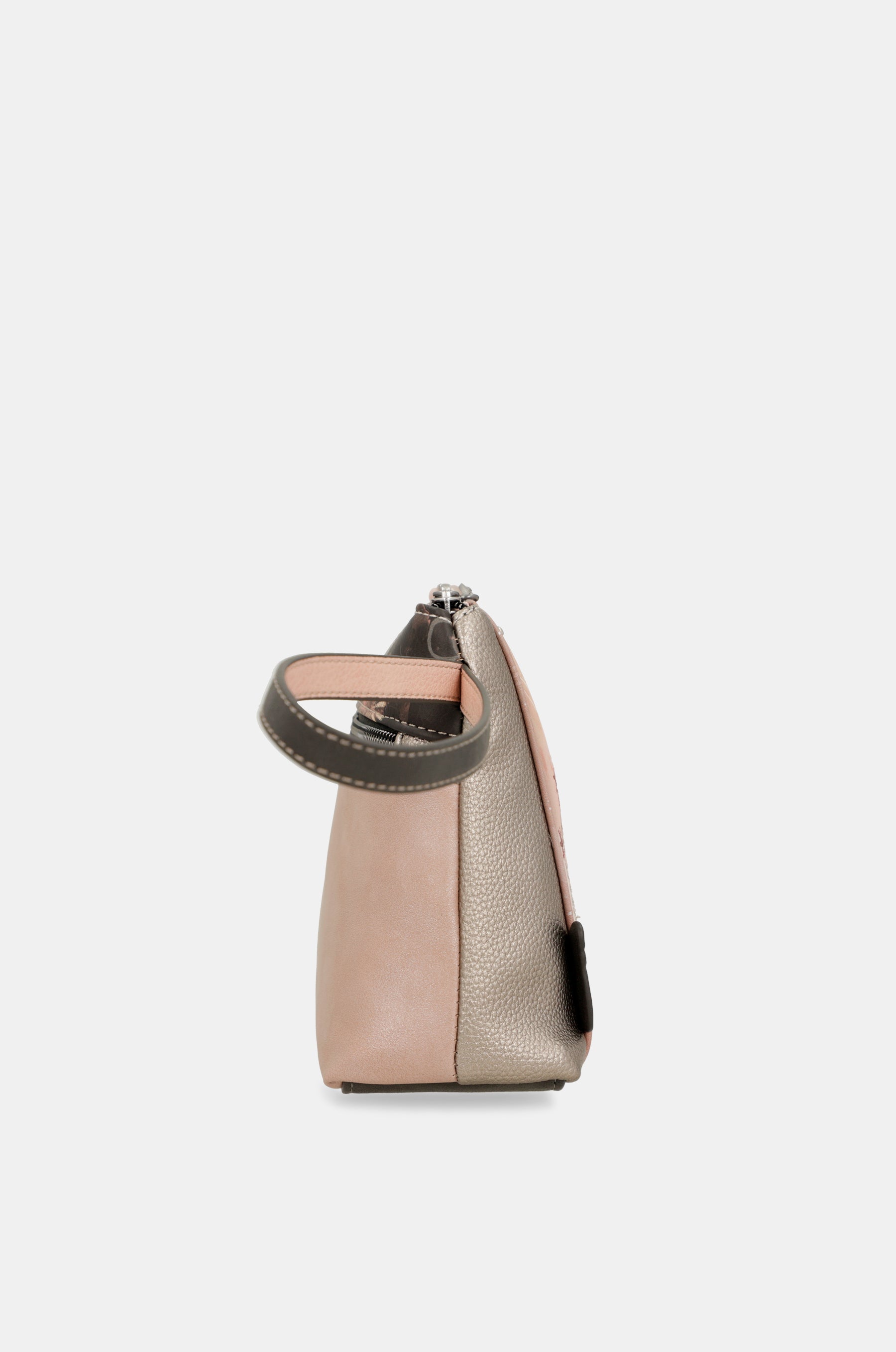 Peace & Love pink toiletry bag