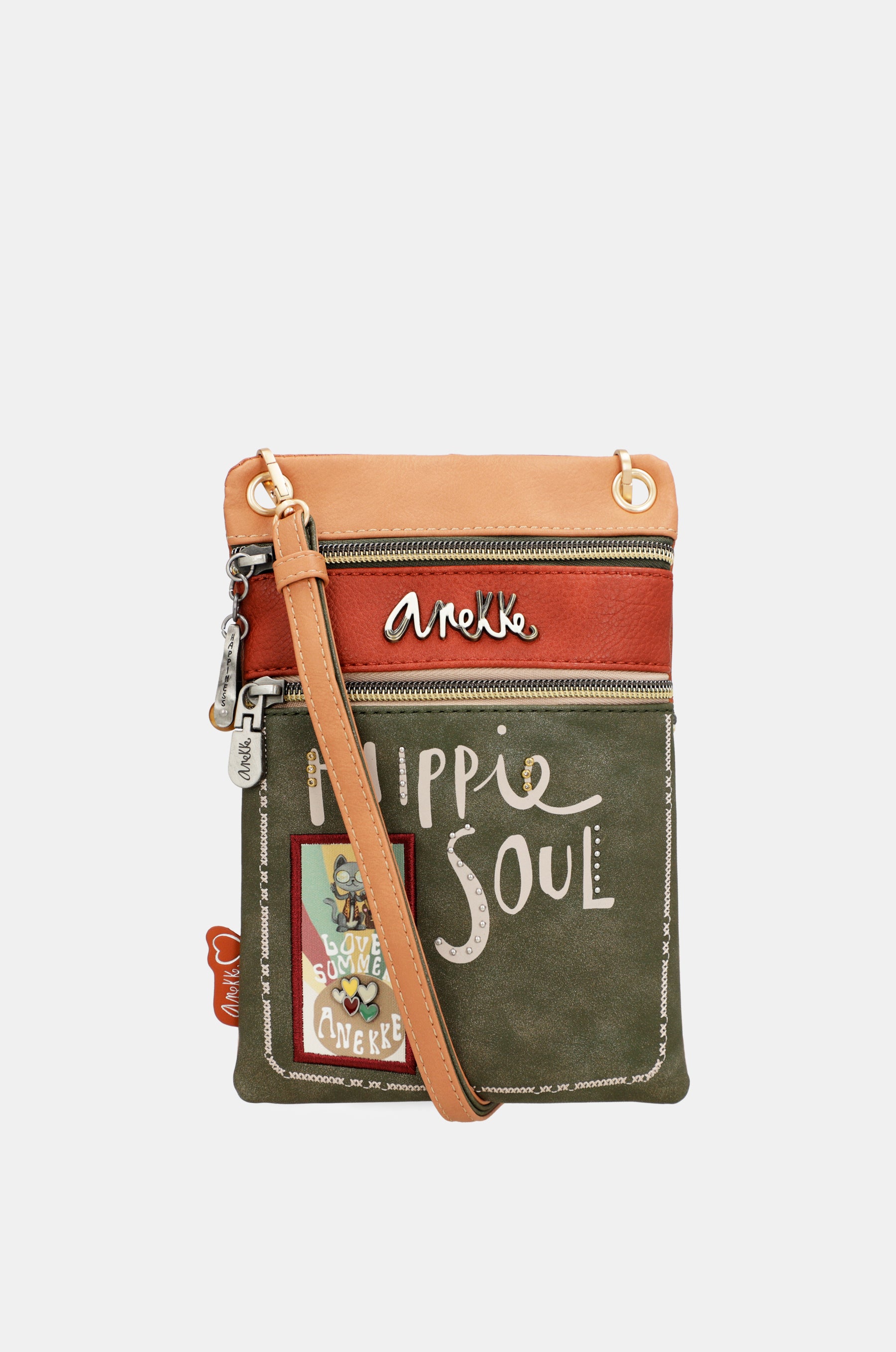Flowers mini crossbody bag