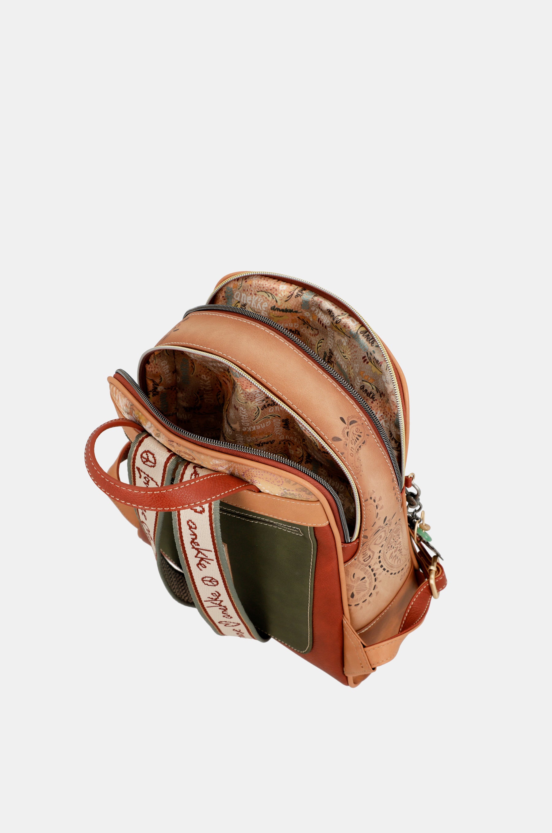 Flowers 2-compartment backpack