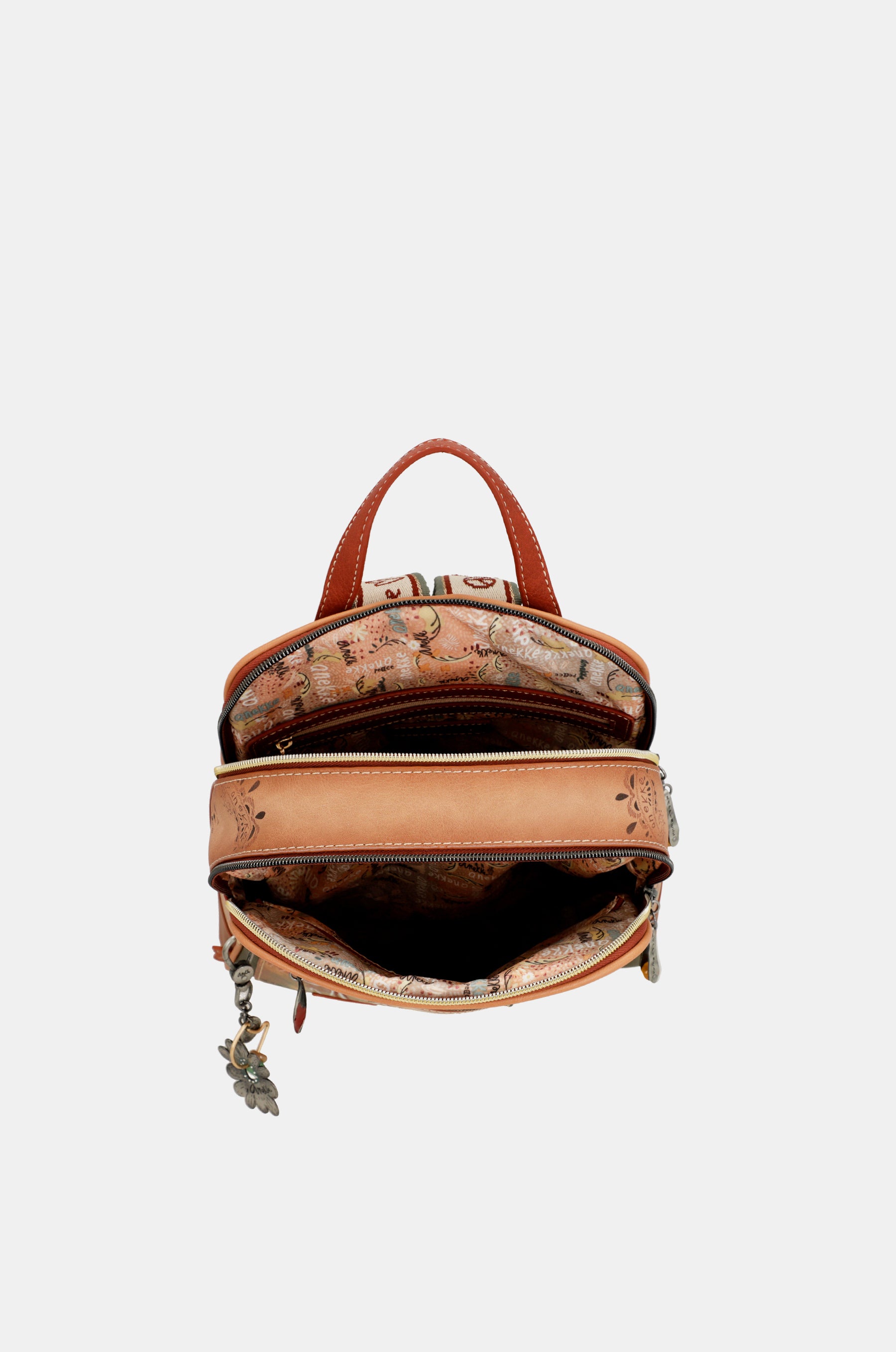 Flowers 2-compartment backpack