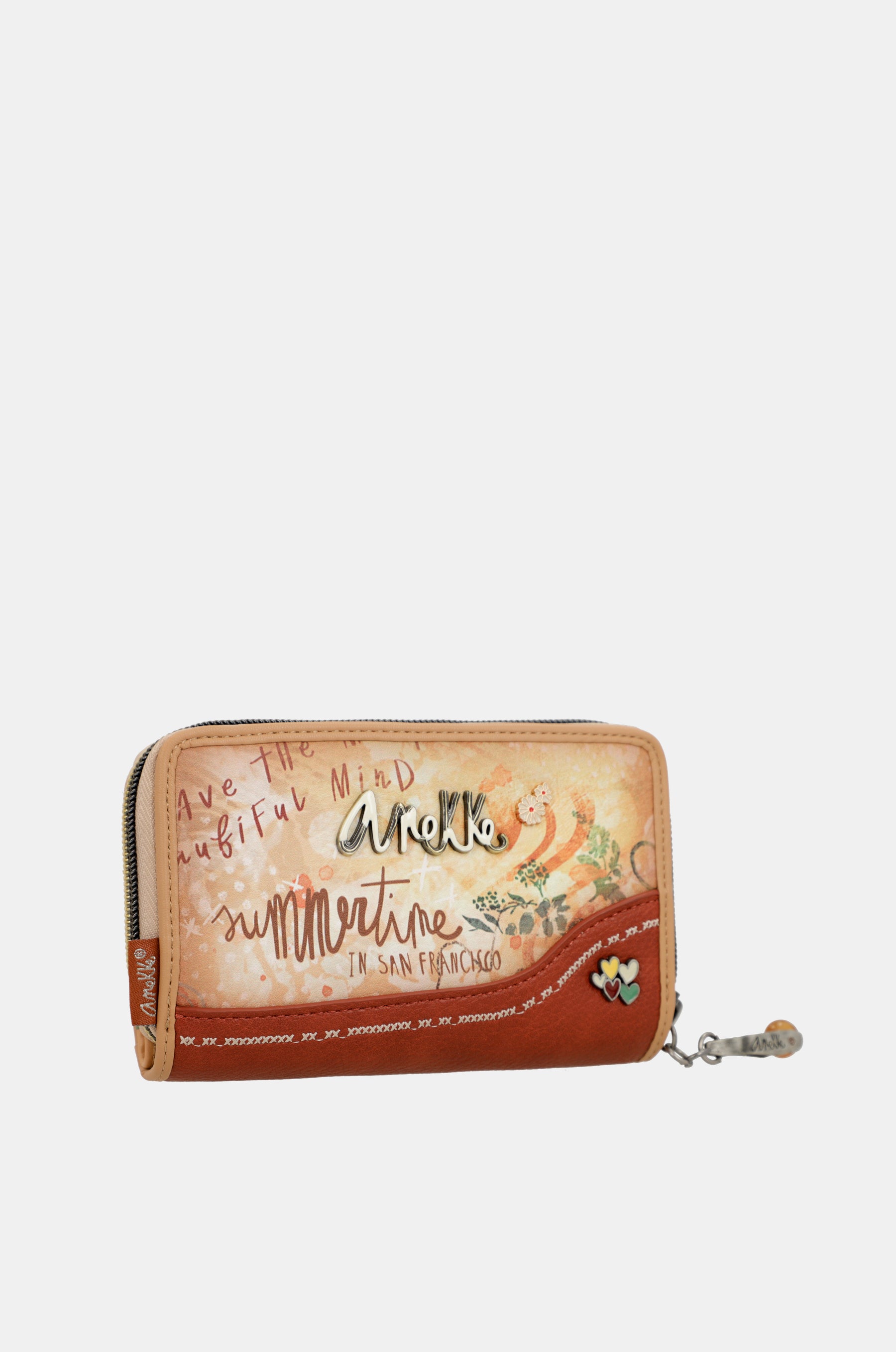 Flowers medium RFID wallet