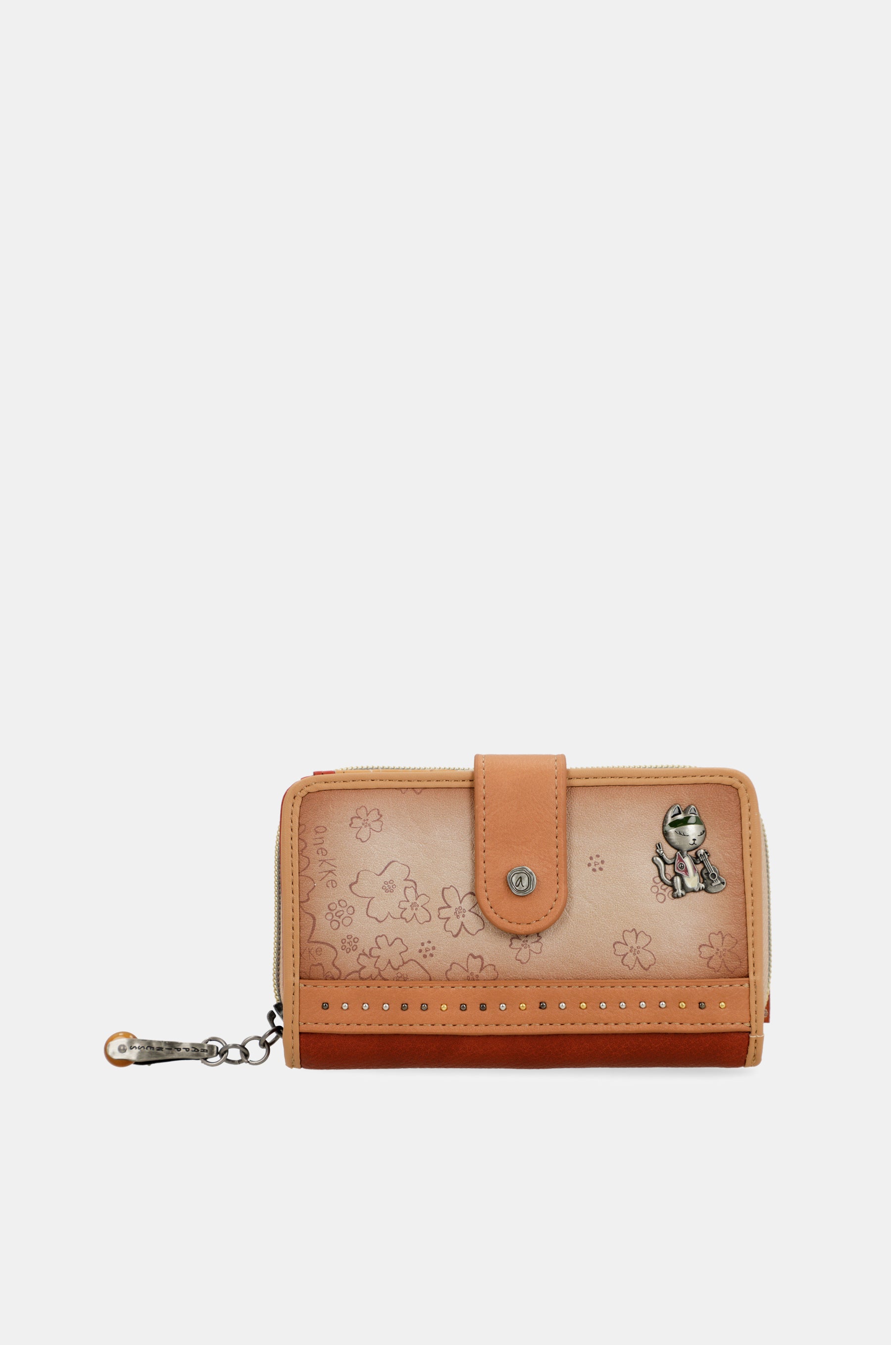 Flowers medium RFID wallet