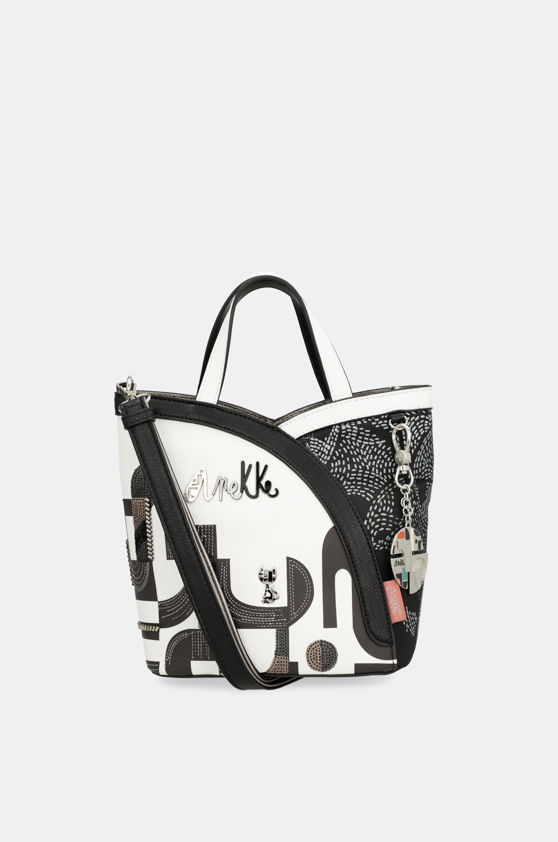 Nature Sixties tote with shoulder strap