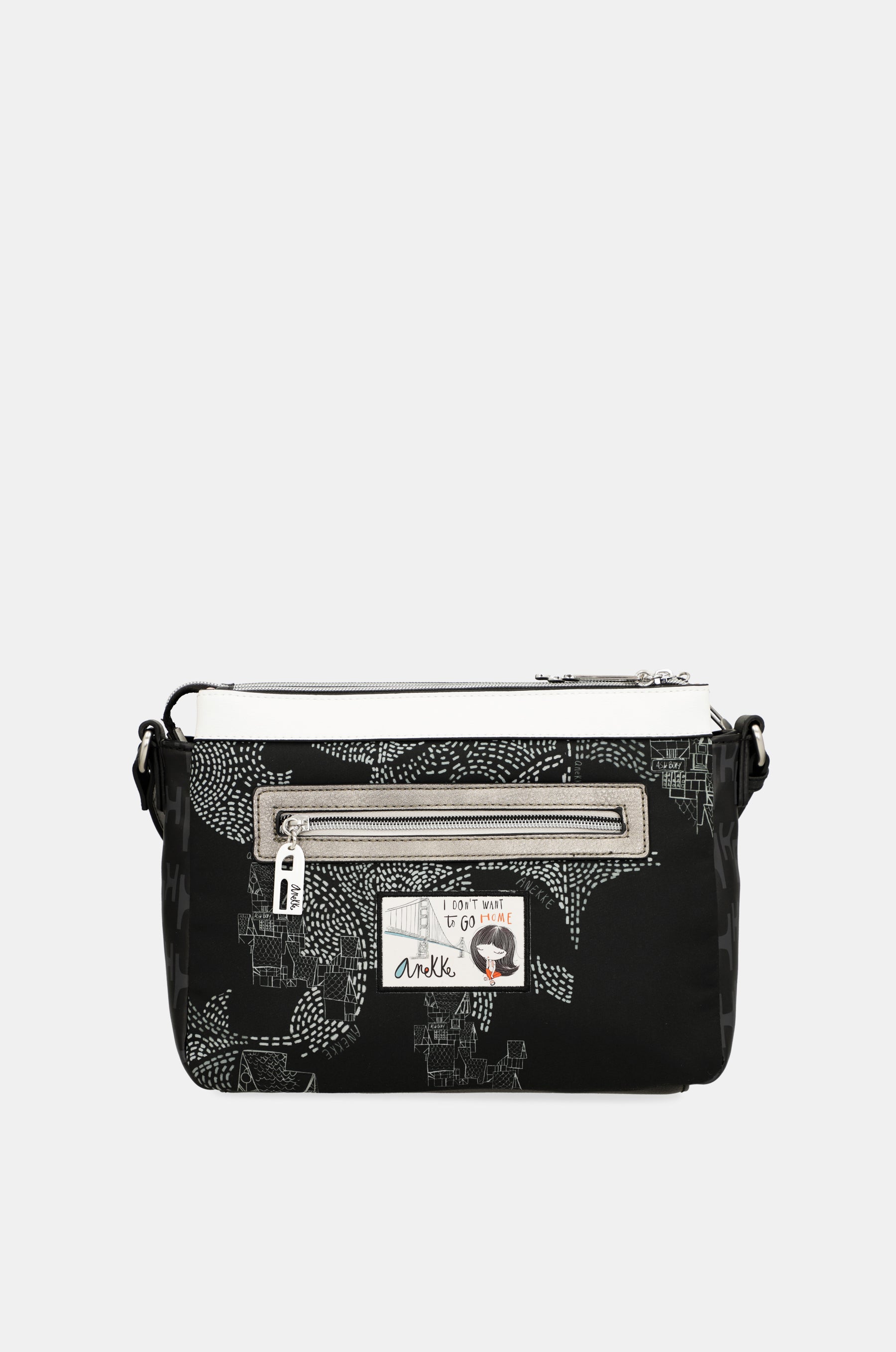 Nature Sixties 3-compartment crossbody bag